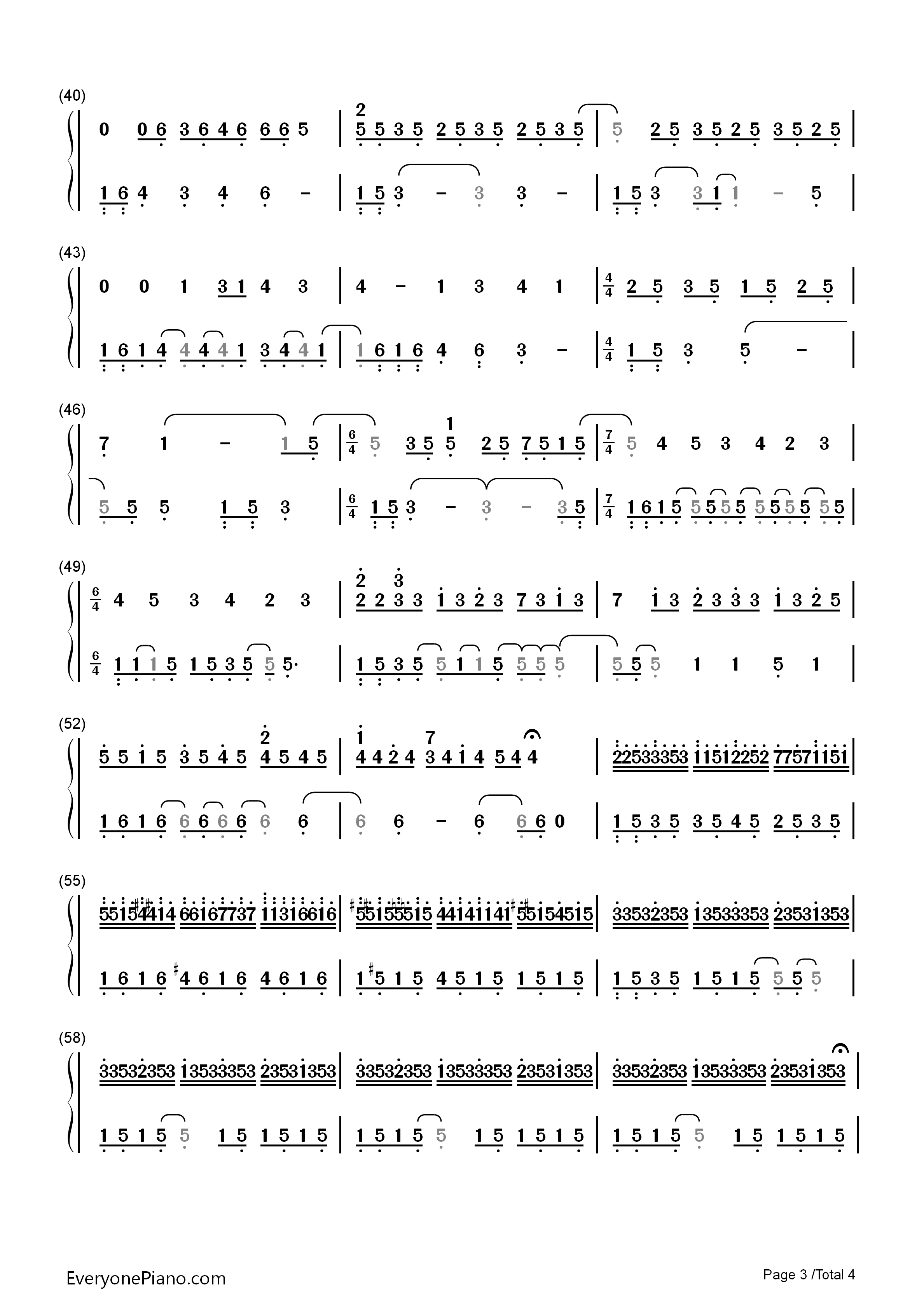 Blind_Film钢琴简谱_Yiruma演唱