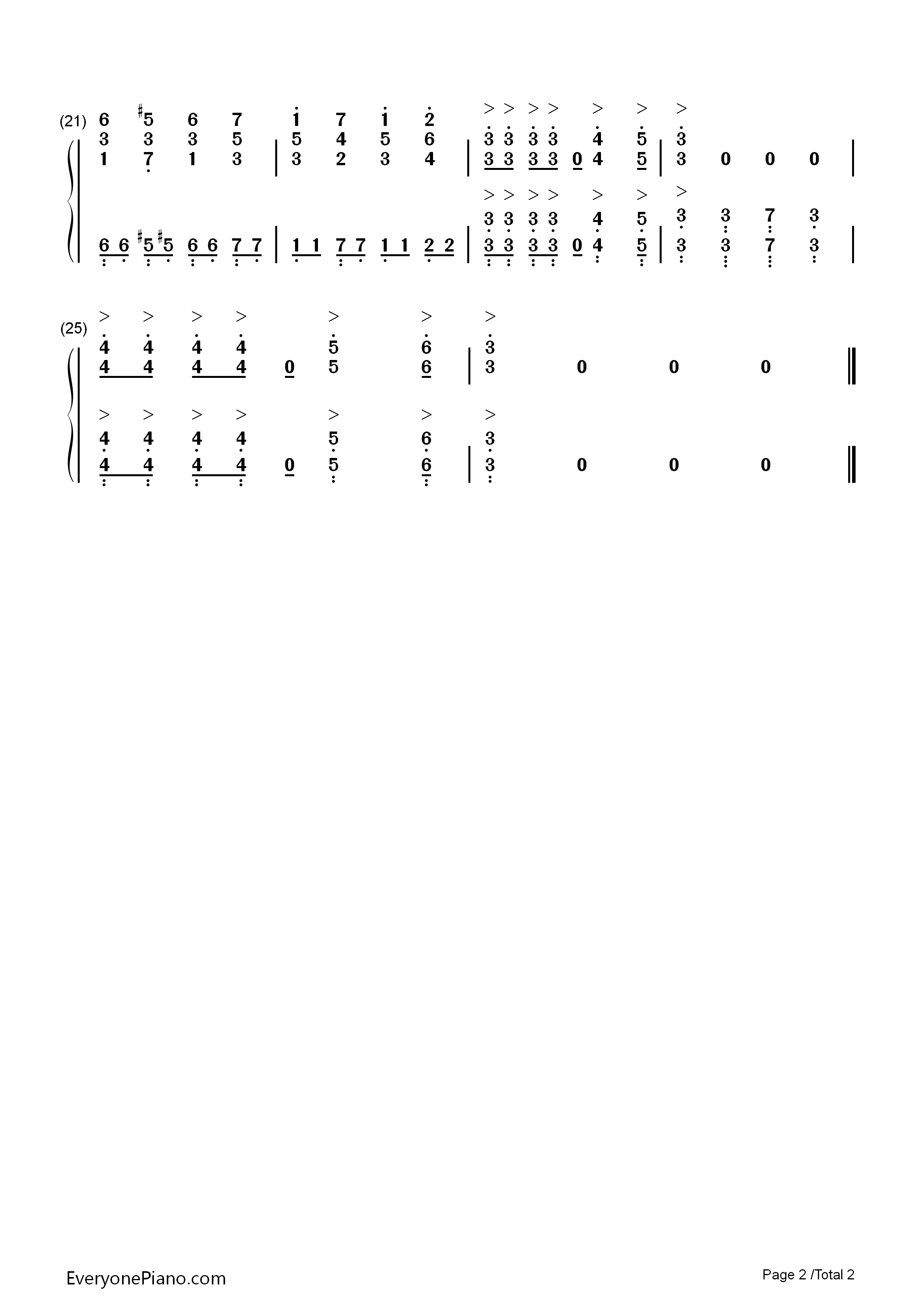 戦闘シーン钢琴简谱_植松伸夫演唱