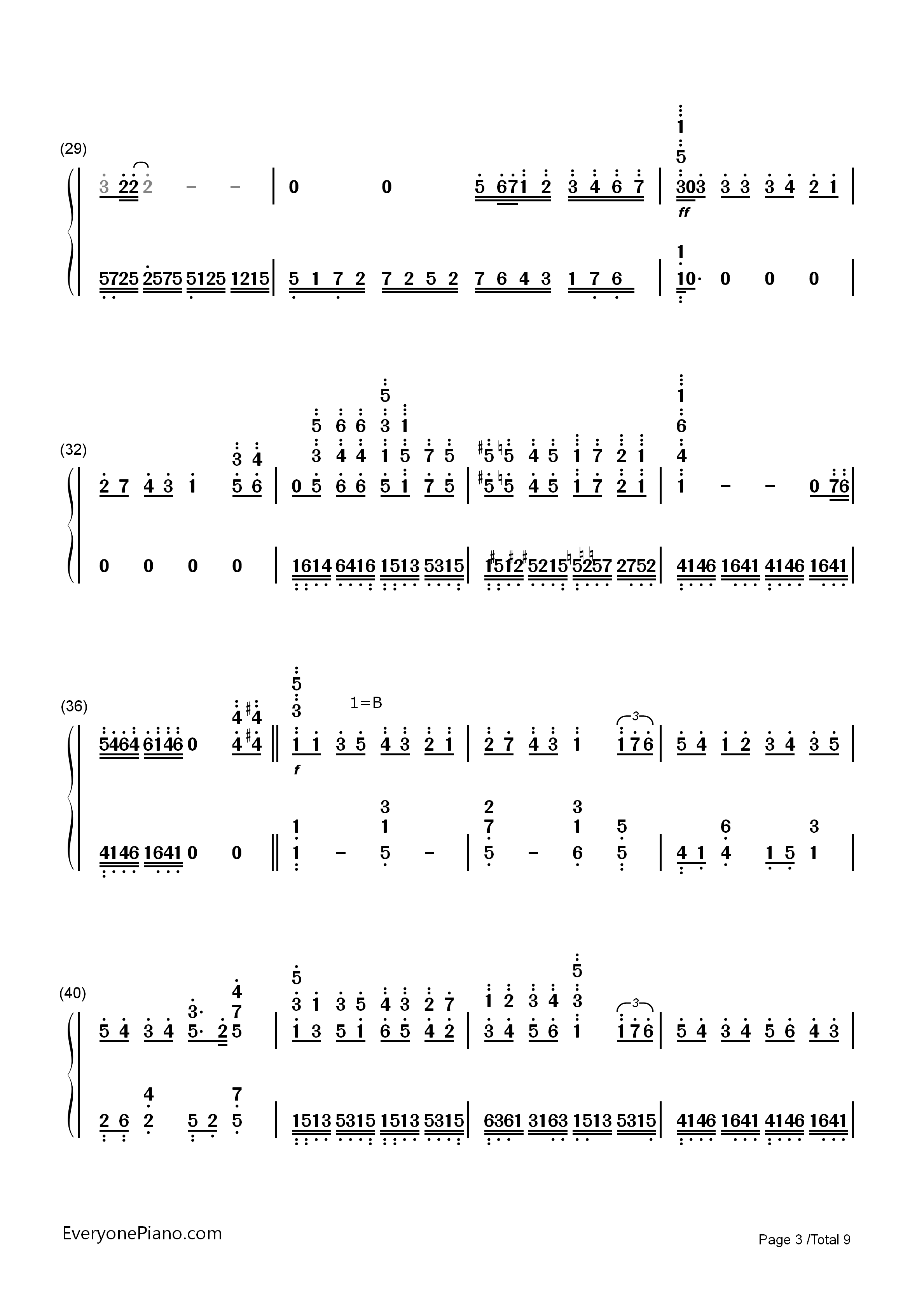 罪の名前钢琴简谱_初音未来_Ryo演唱