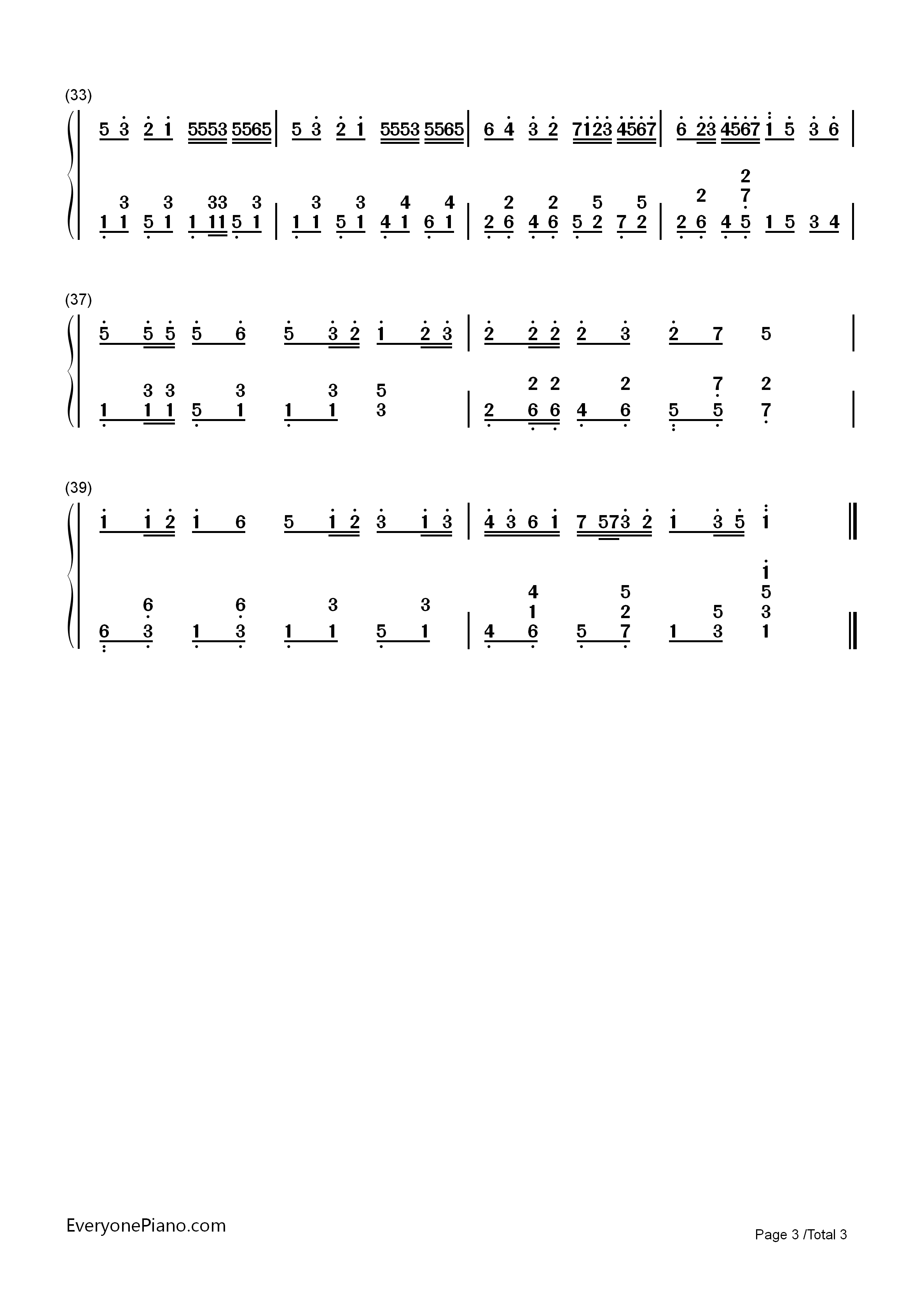 圣诞随想钢琴简谱_未知演唱