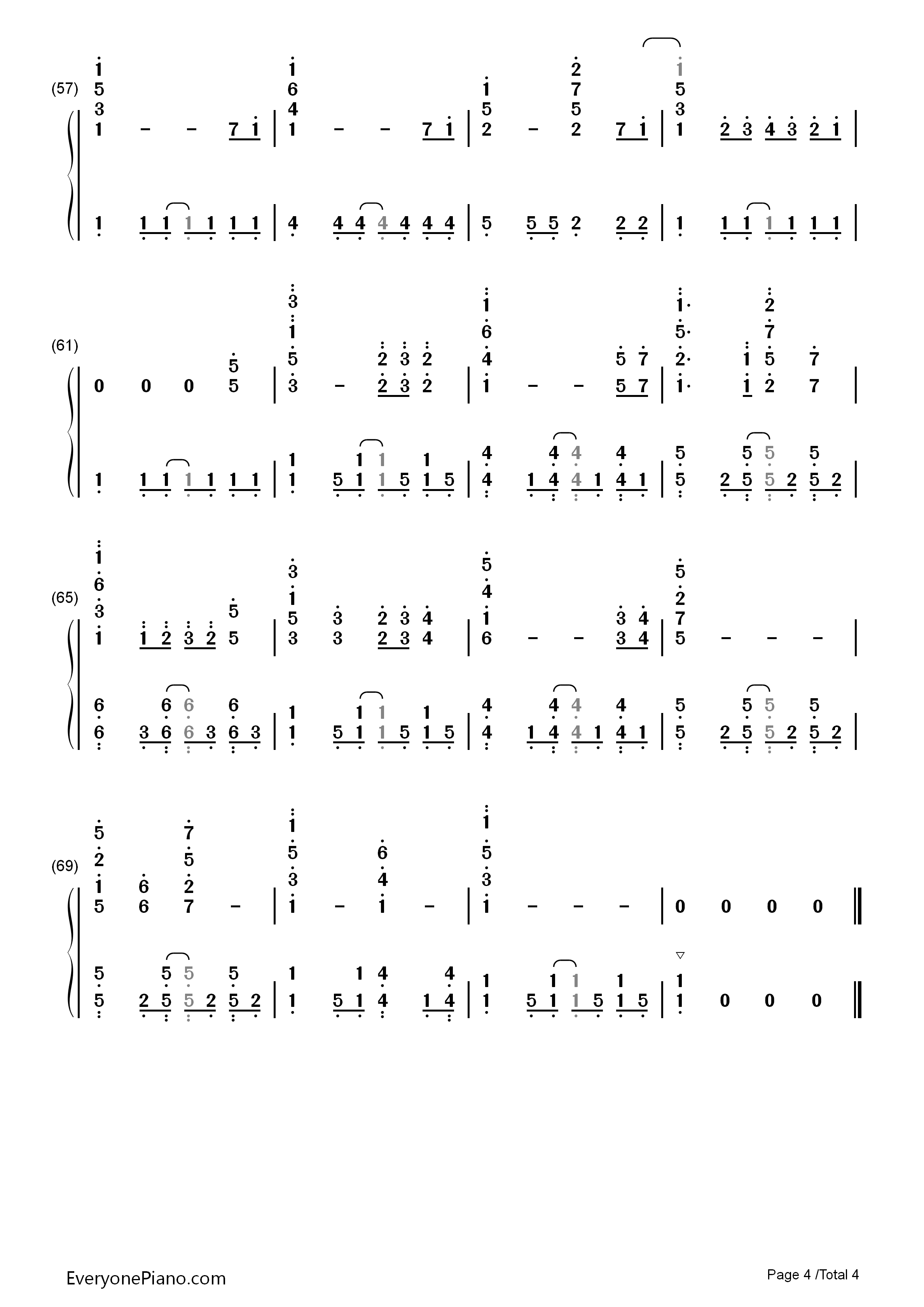 The_Sims_Theme钢琴简谱_Steve_Jablonsky演唱