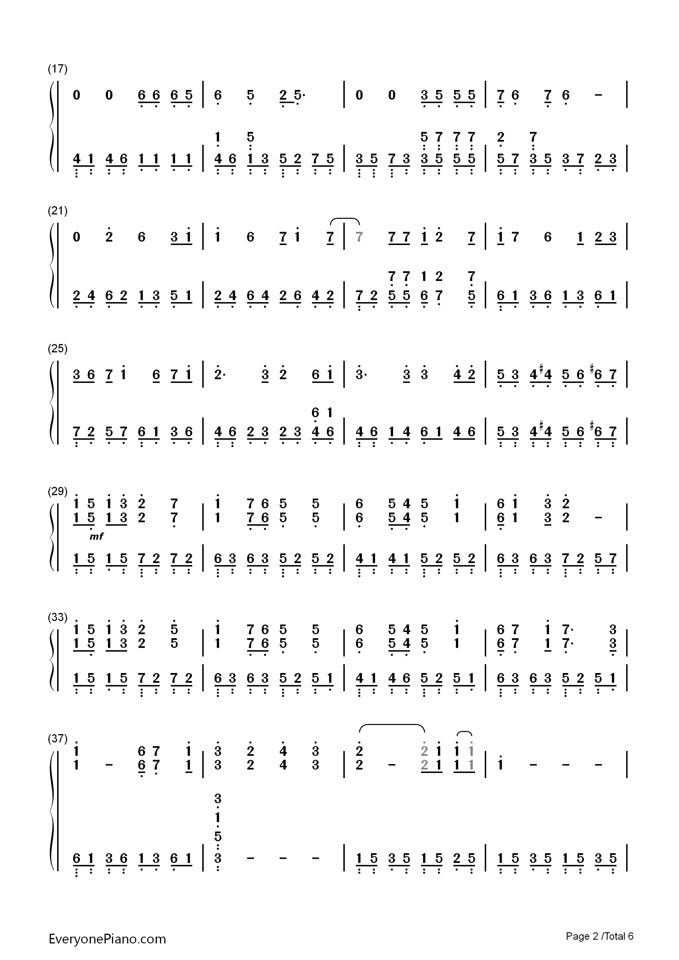 负けないで钢琴简谱_ZARD演唱