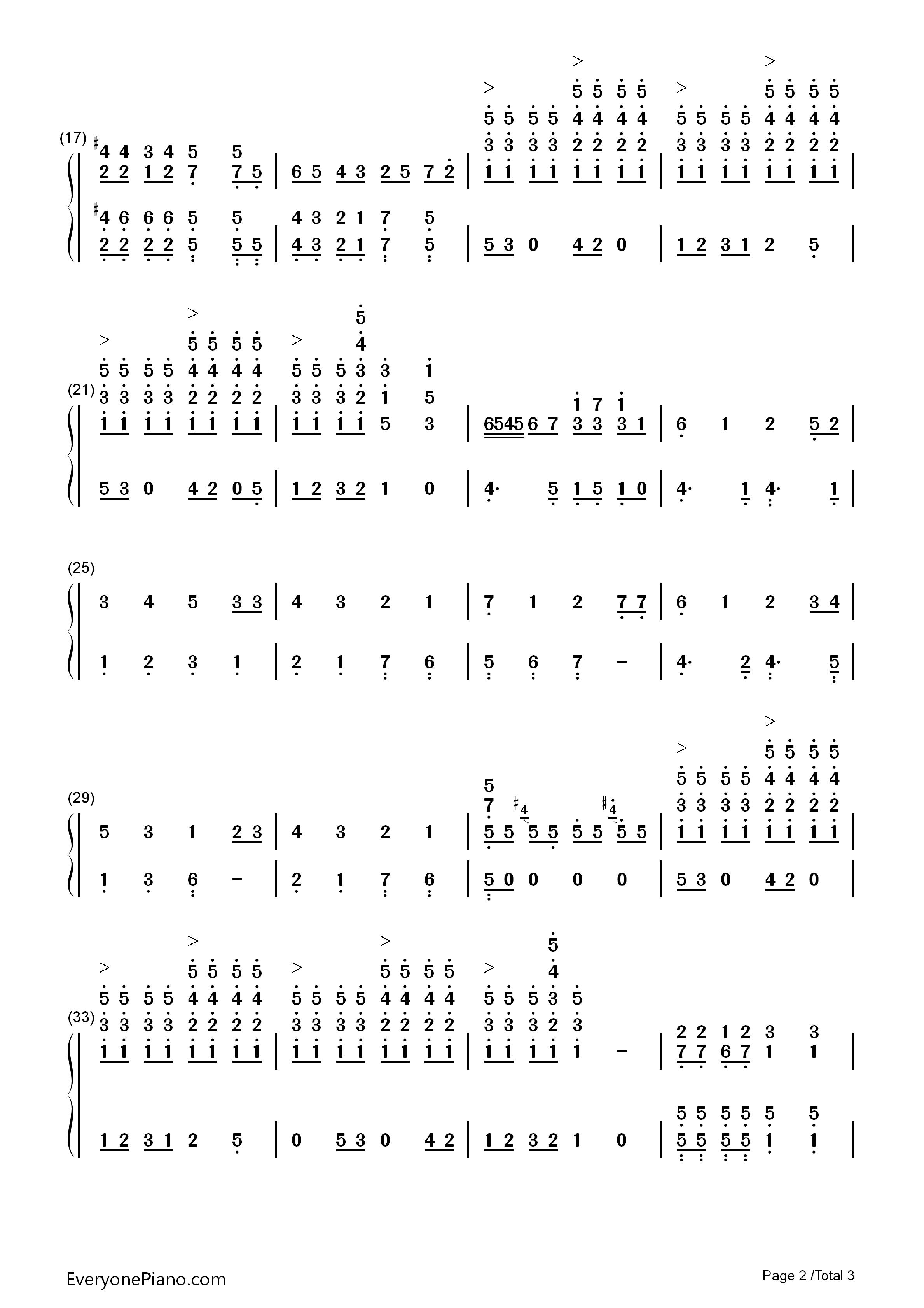 圣诞旋律钢琴简谱_Tim_Janis演唱