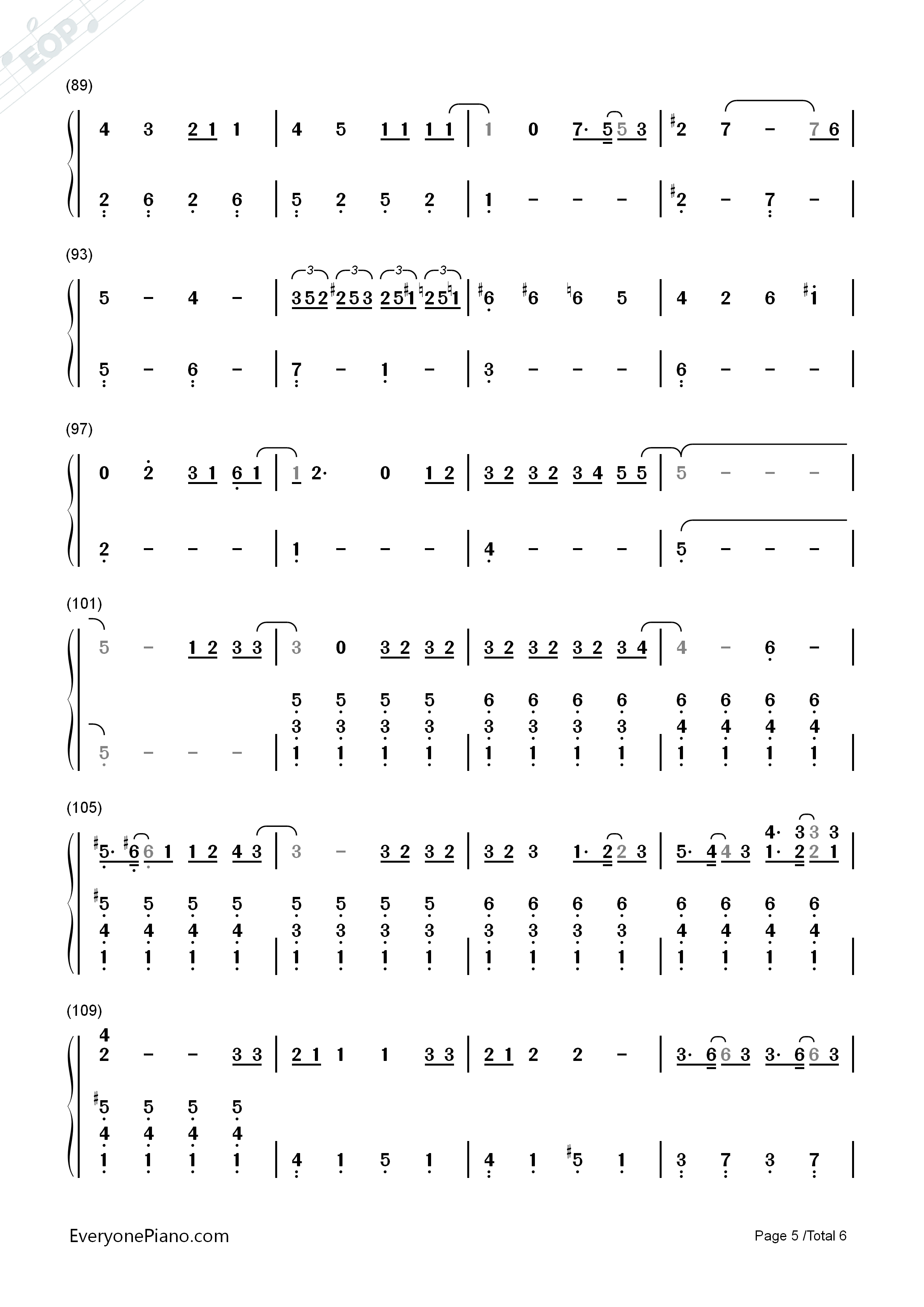 니가_내려와你下来吧钢琴简谱_Jellyfish家族演唱