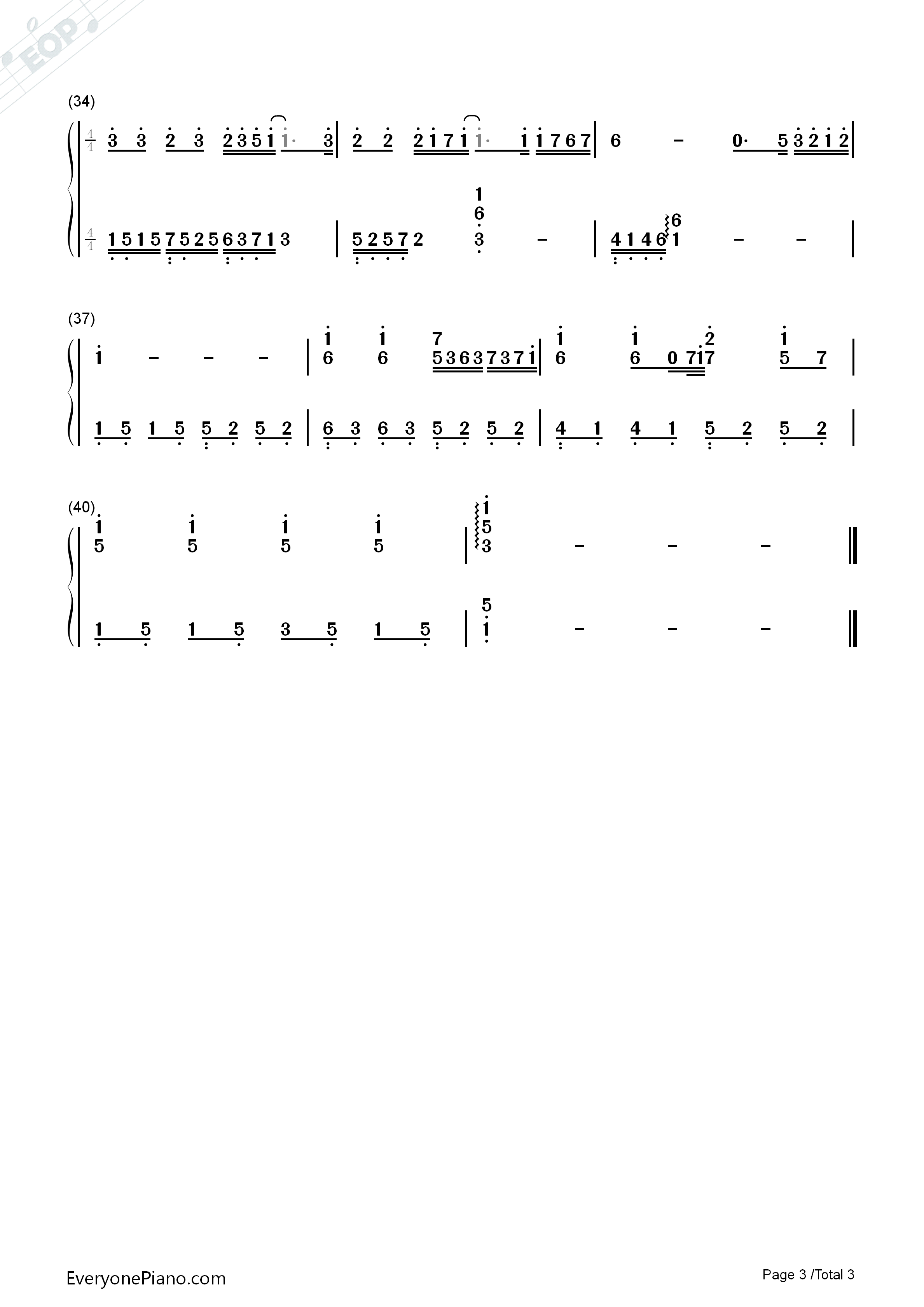 十年钢琴简谱_陈奕迅演唱