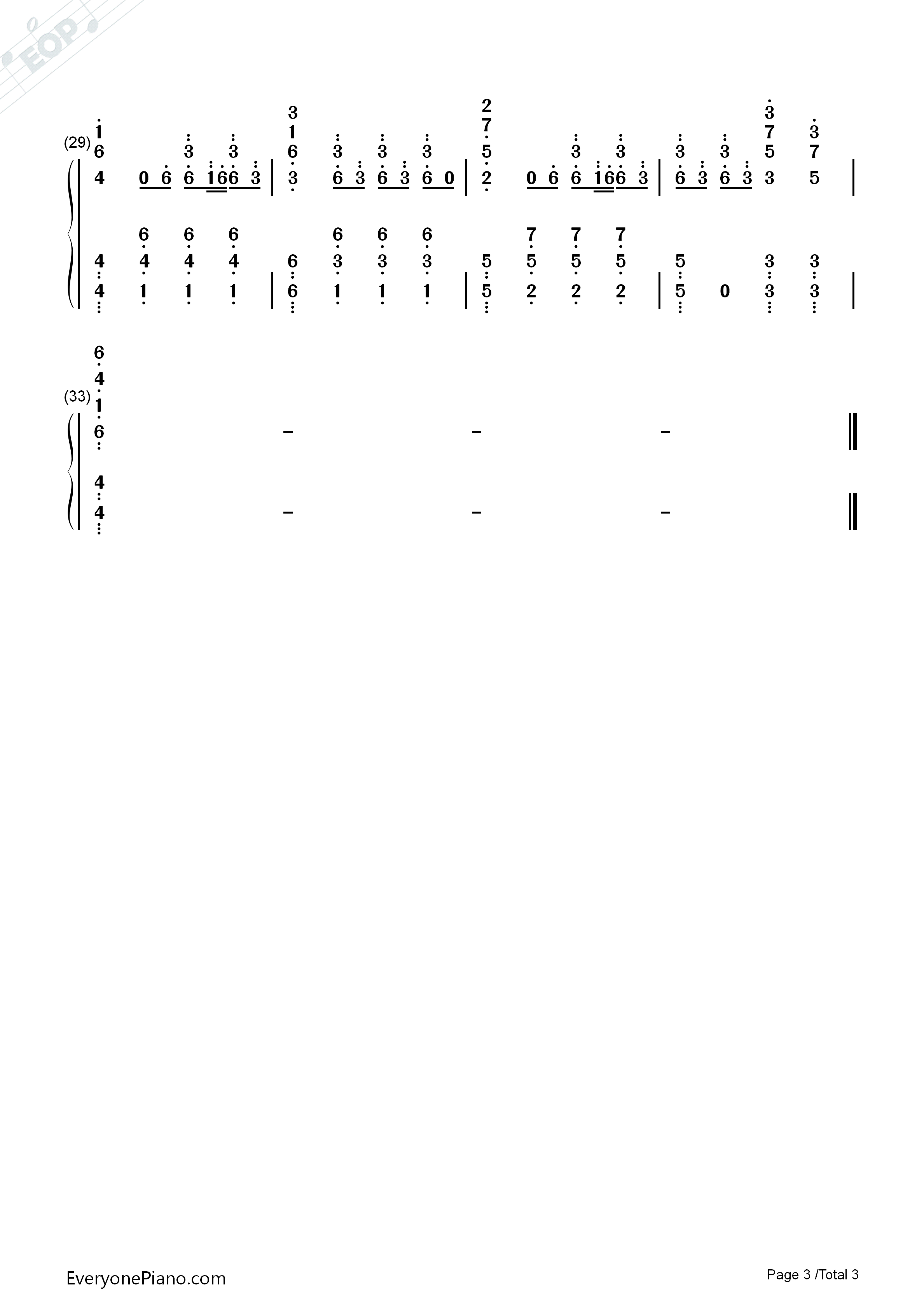 Diamonds钢琴简谱_Rihanna演唱