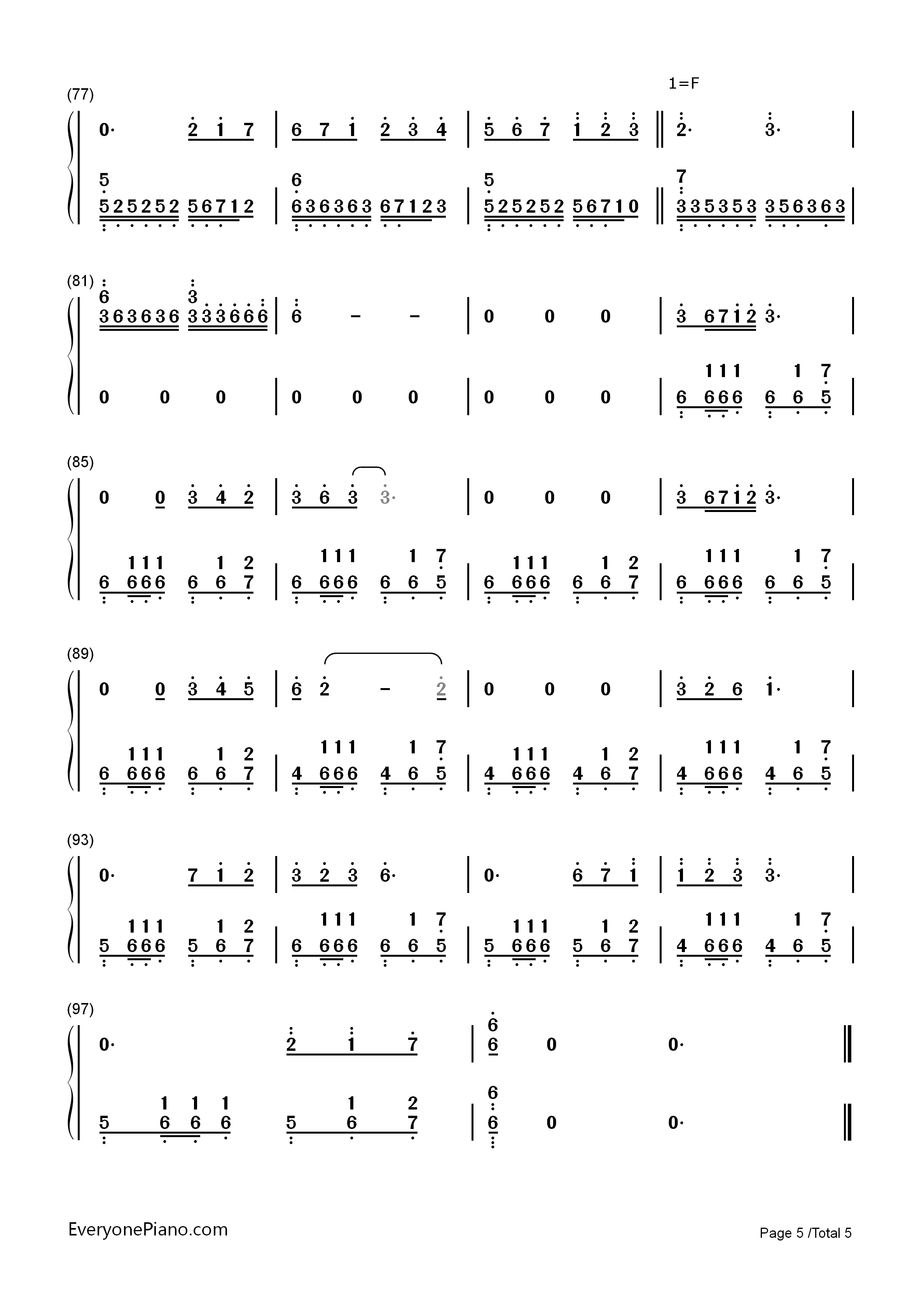 Kyoko钢琴简谱_笹野芽実_末广建太郎演唱