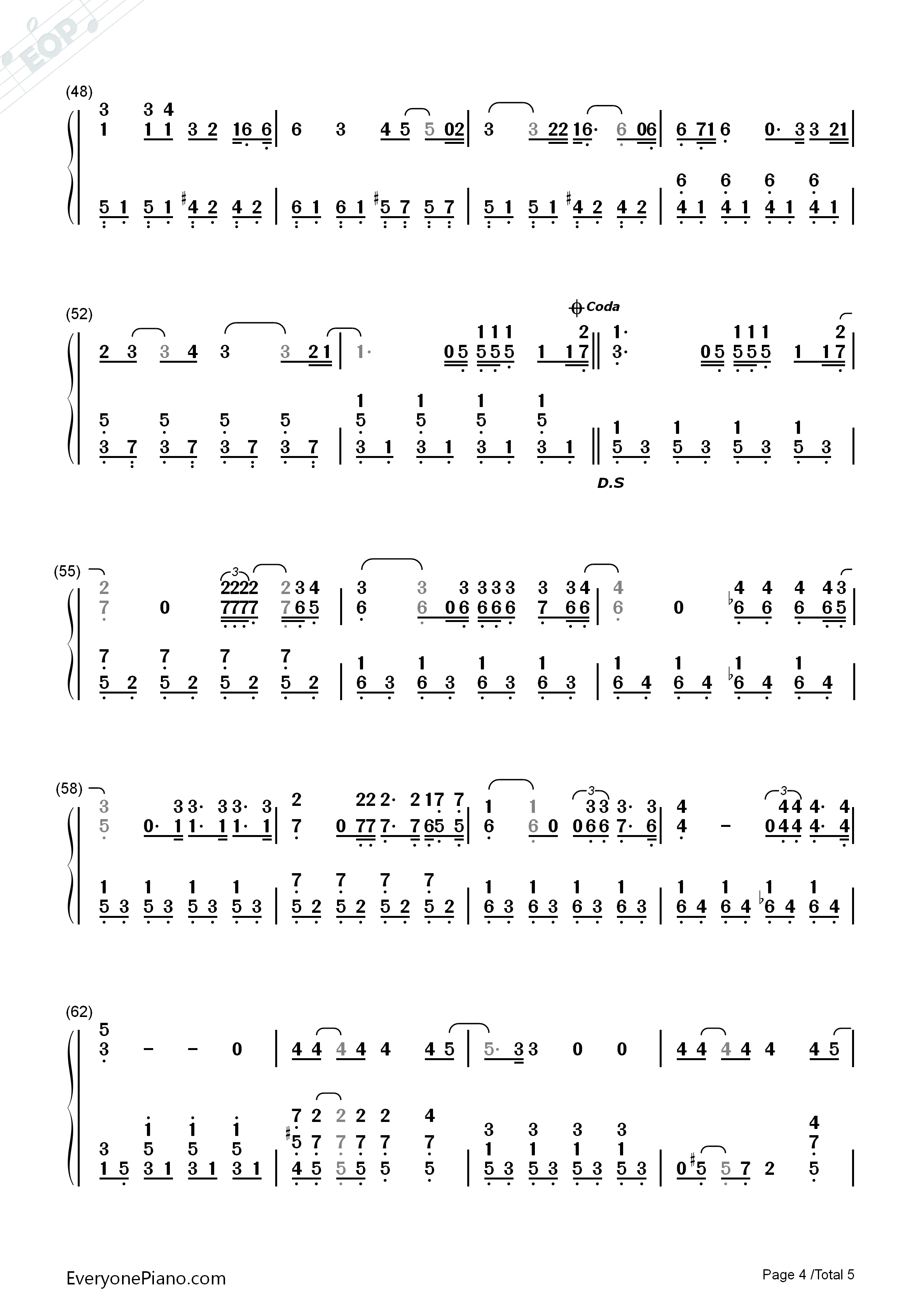 Jar_of_Hearts钢琴简谱_Christina_Perri演唱