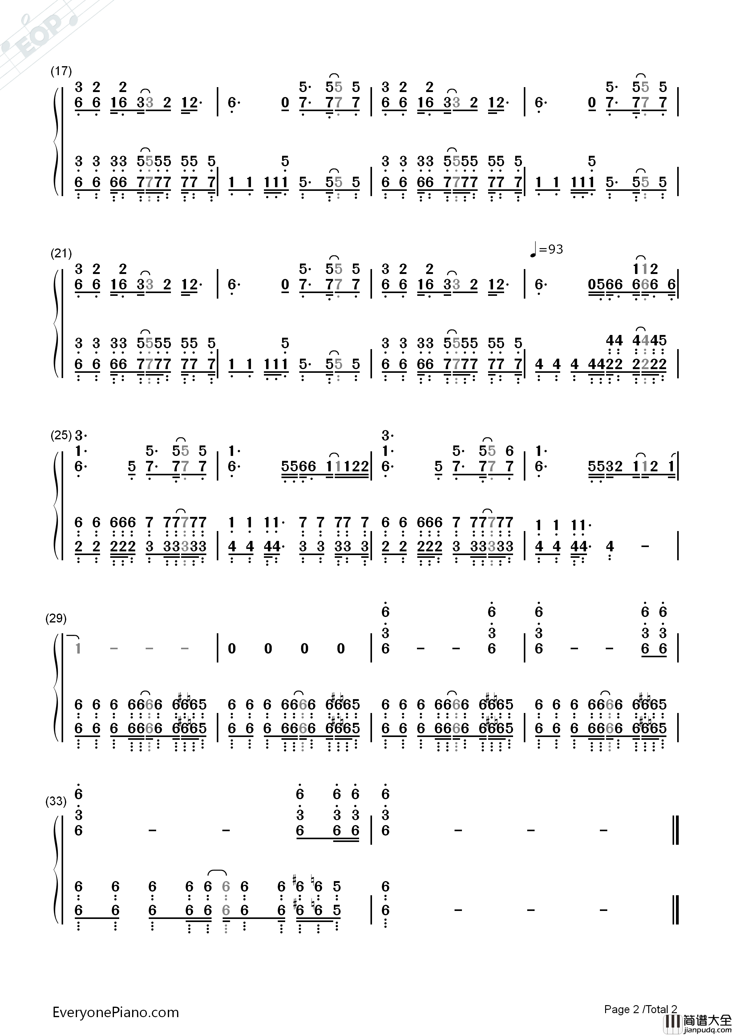 一轮の花钢琴简谱_HIGH_and_MIGHTY_COLOR演唱