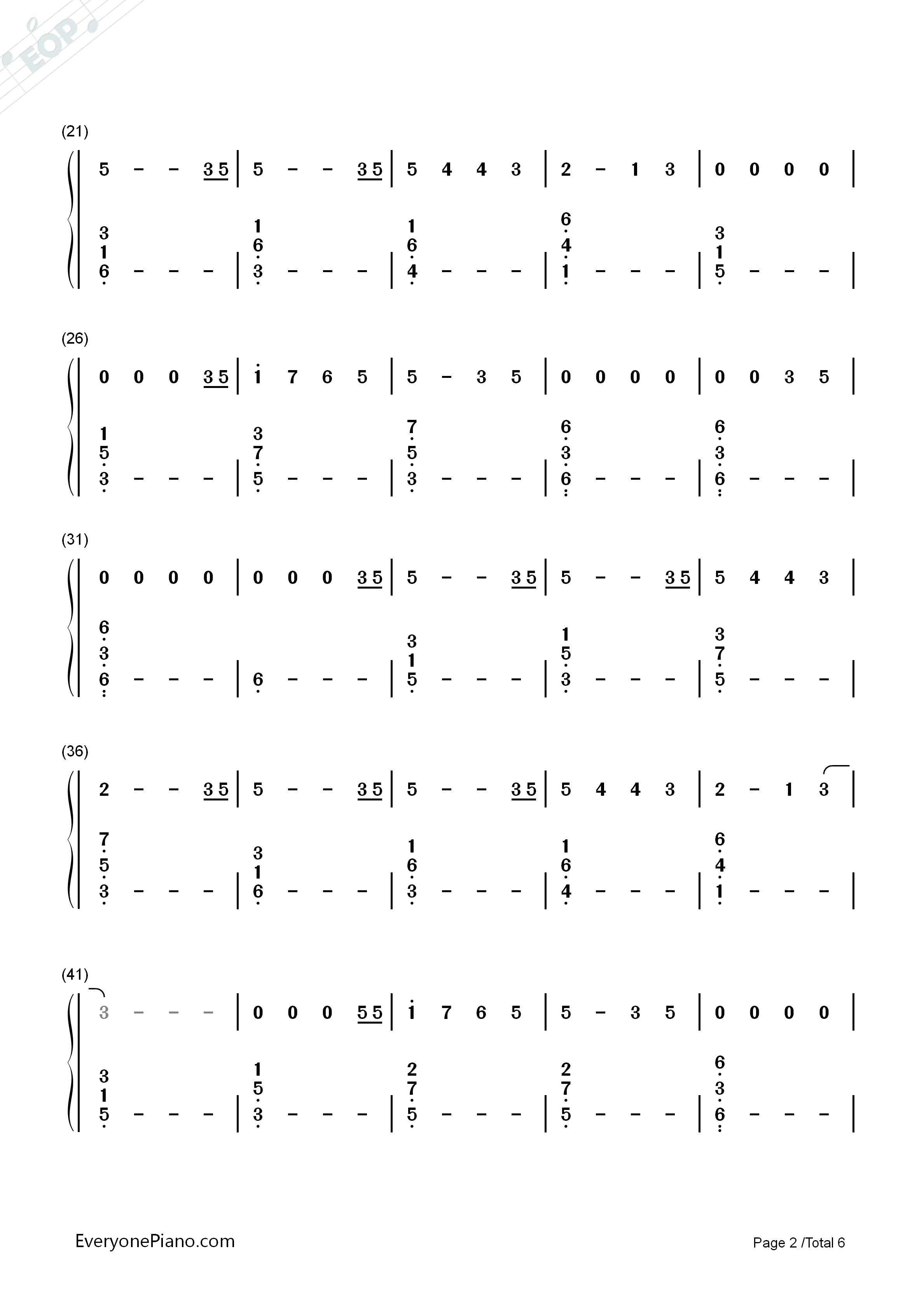 Love_Me_Like_You_Do钢琴简谱_Ellie_Goulding演唱