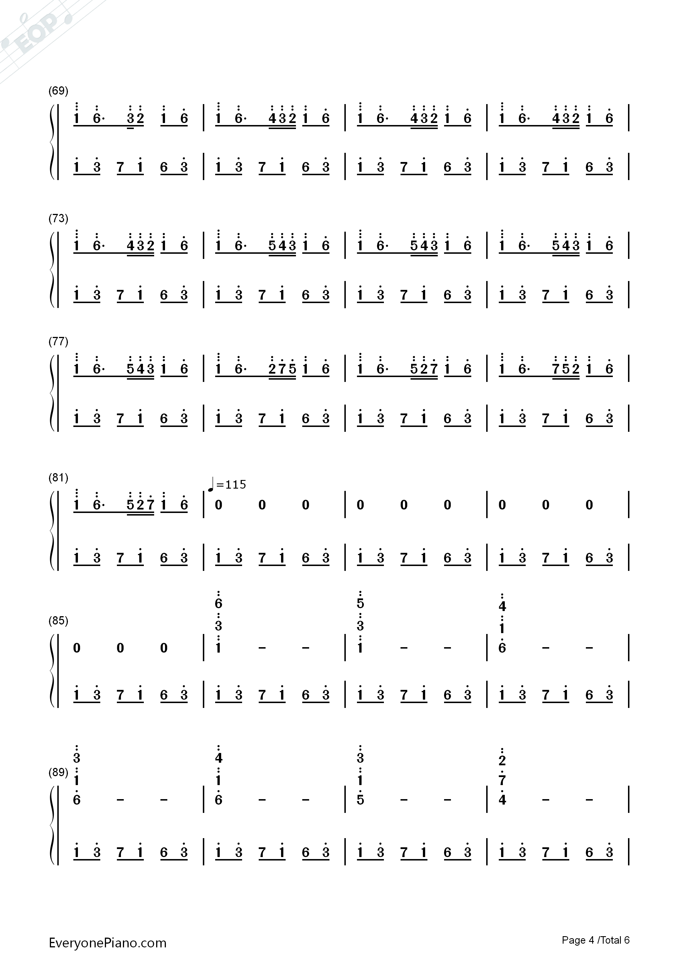 Carol_Of_The_Bells（钟声颂歌）钢琴简谱_Mykola_Leontovych演唱