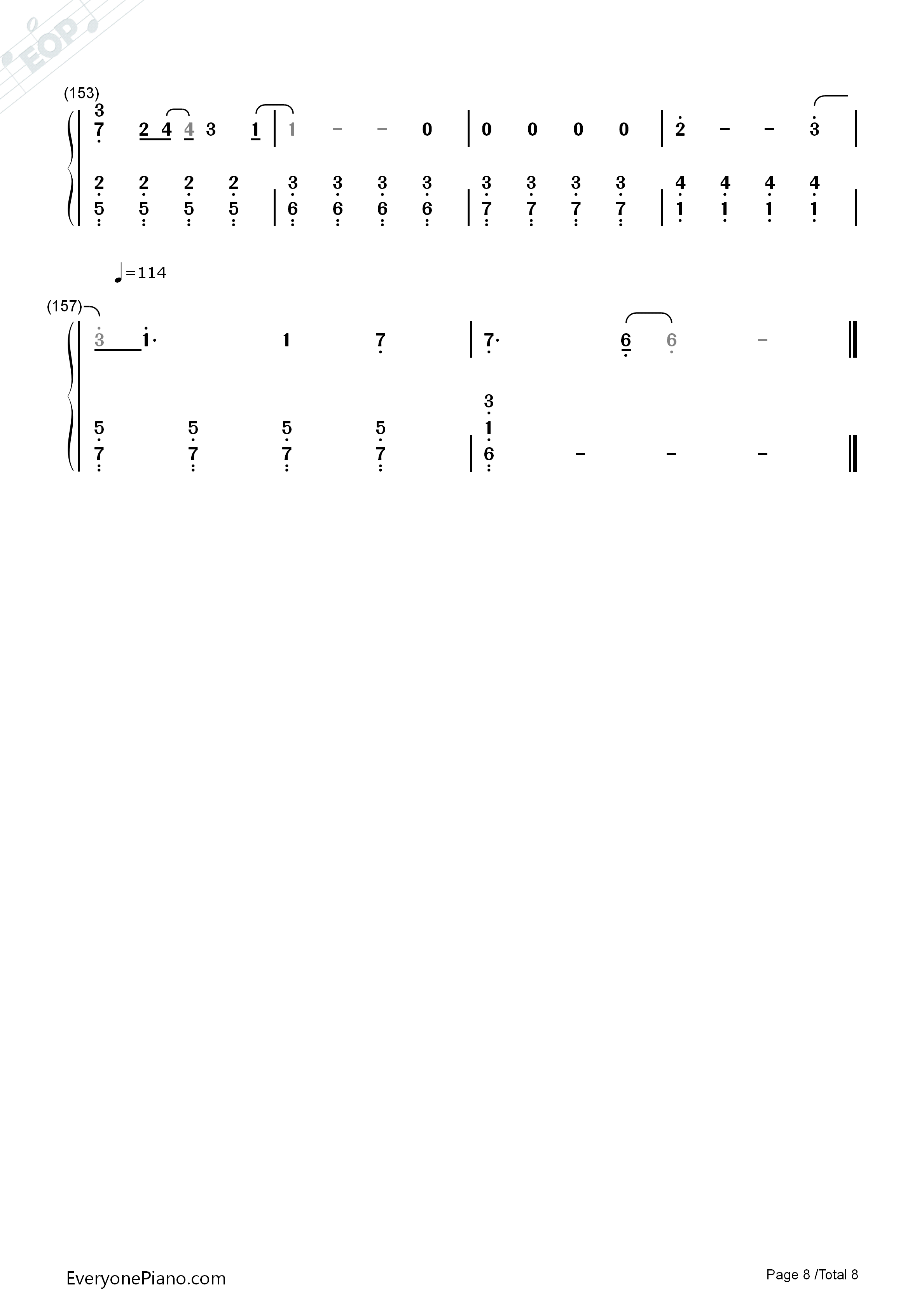 Glamorous_Sky钢琴简谱_中岛美嘉演唱