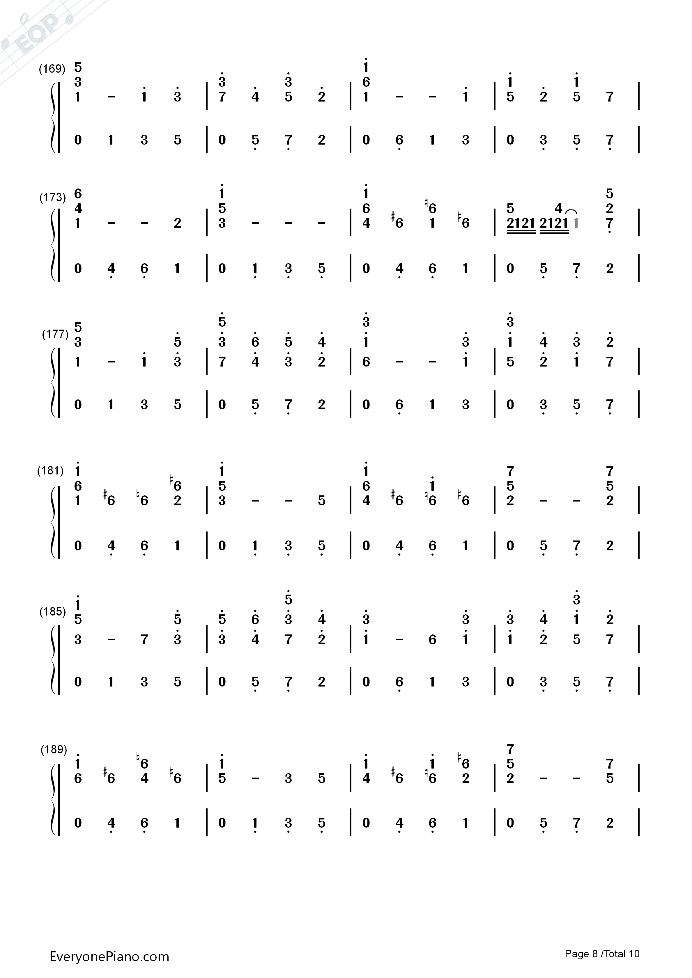 D大调卡农原版钢琴简谱_约翰·帕赫贝尔演唱