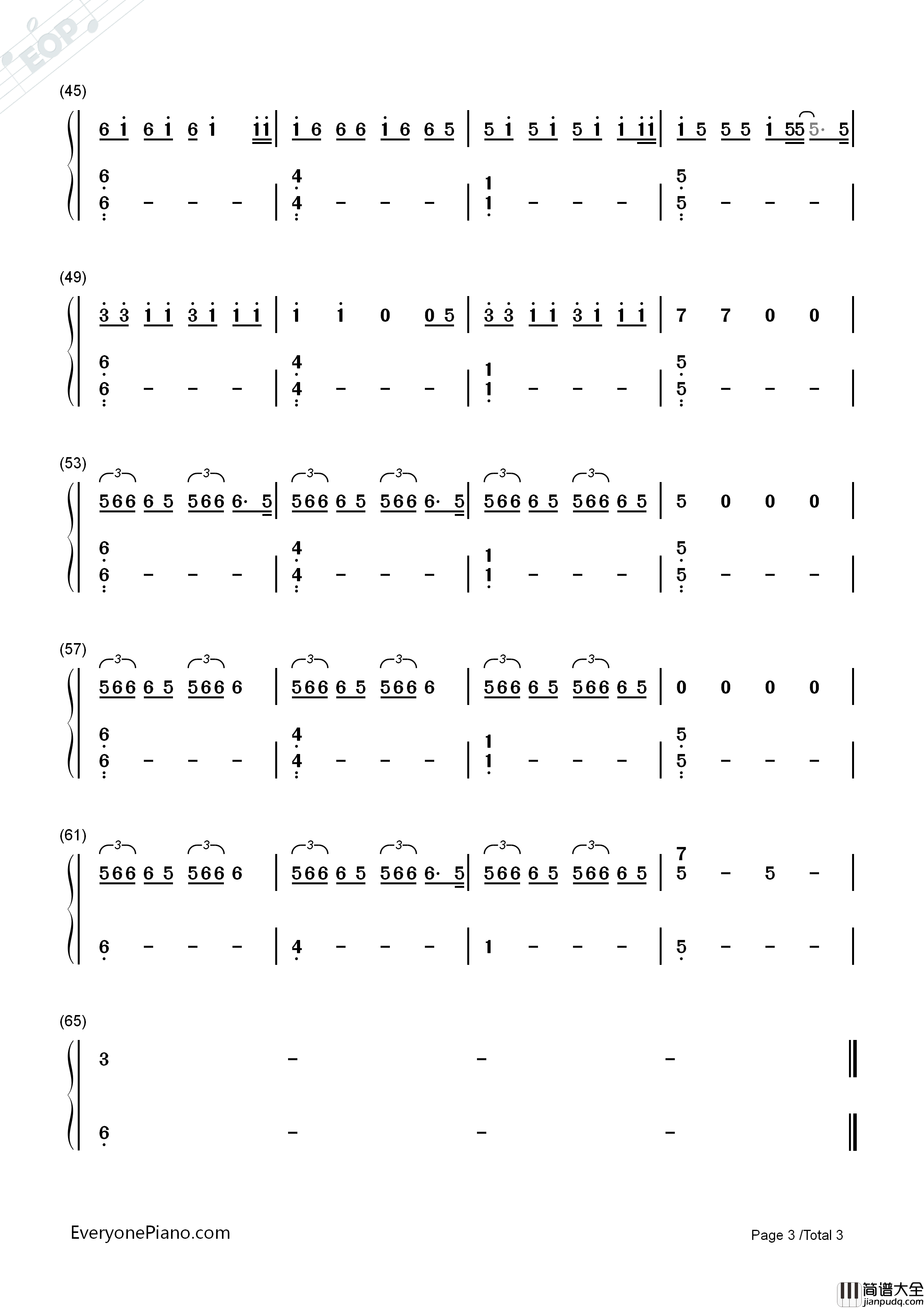 Under_the_Grave钢琴简谱_ROZES演唱