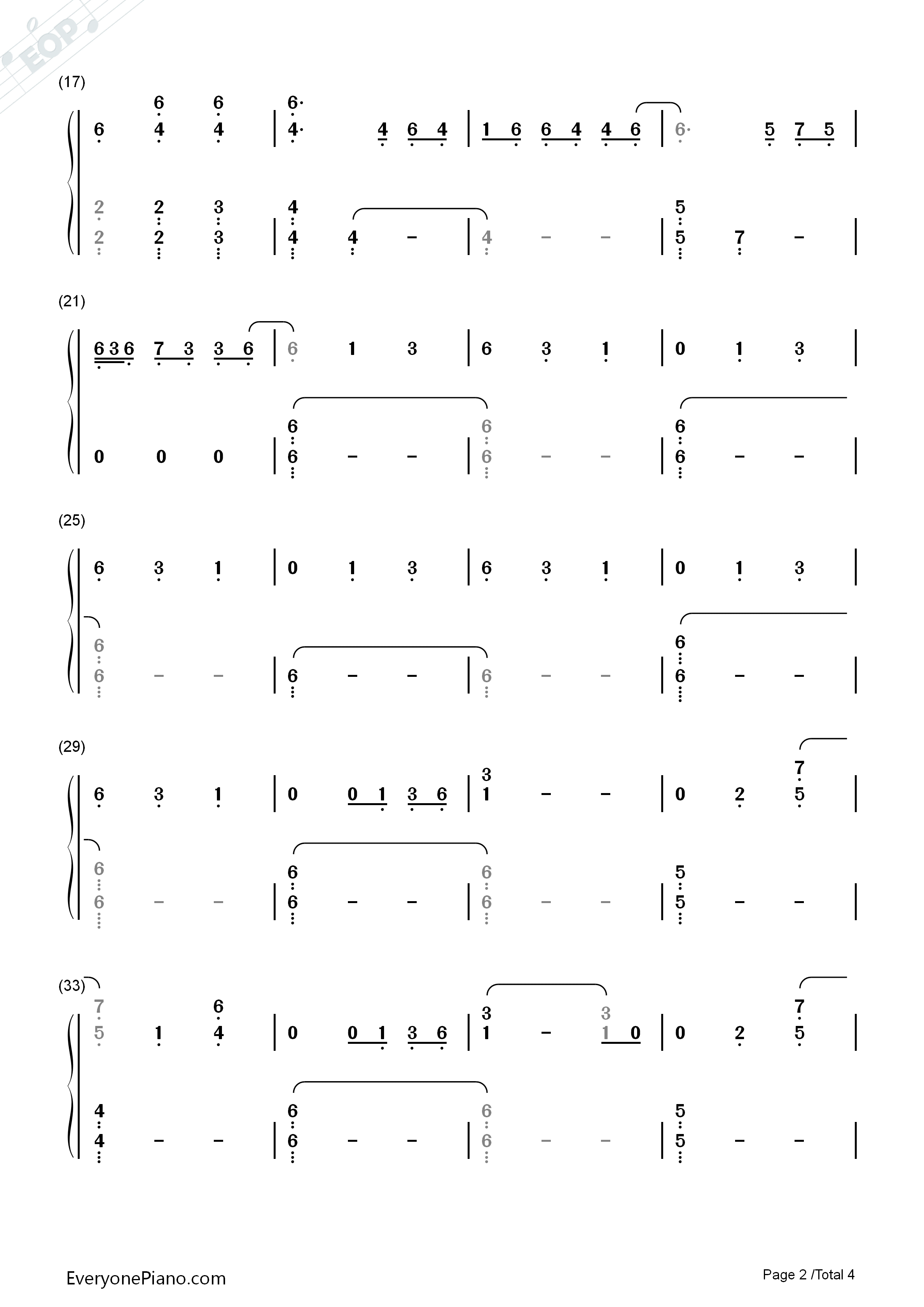 Nothing_Else_Matters钢琴简谱_Metallica演唱