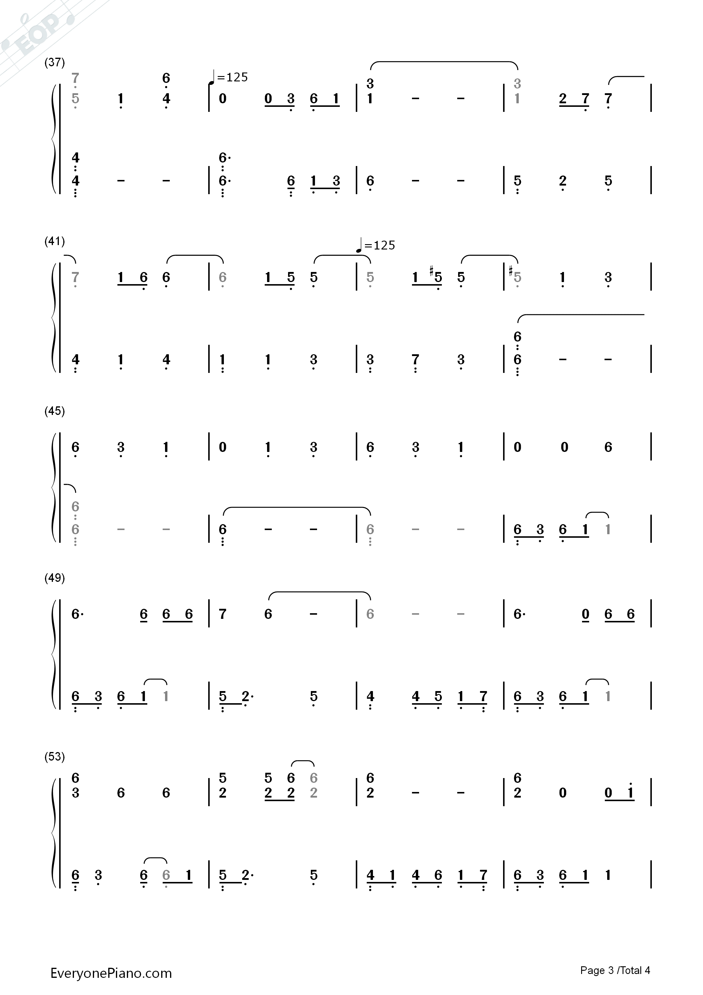 Nothing_Else_Matters钢琴简谱_Metallica演唱