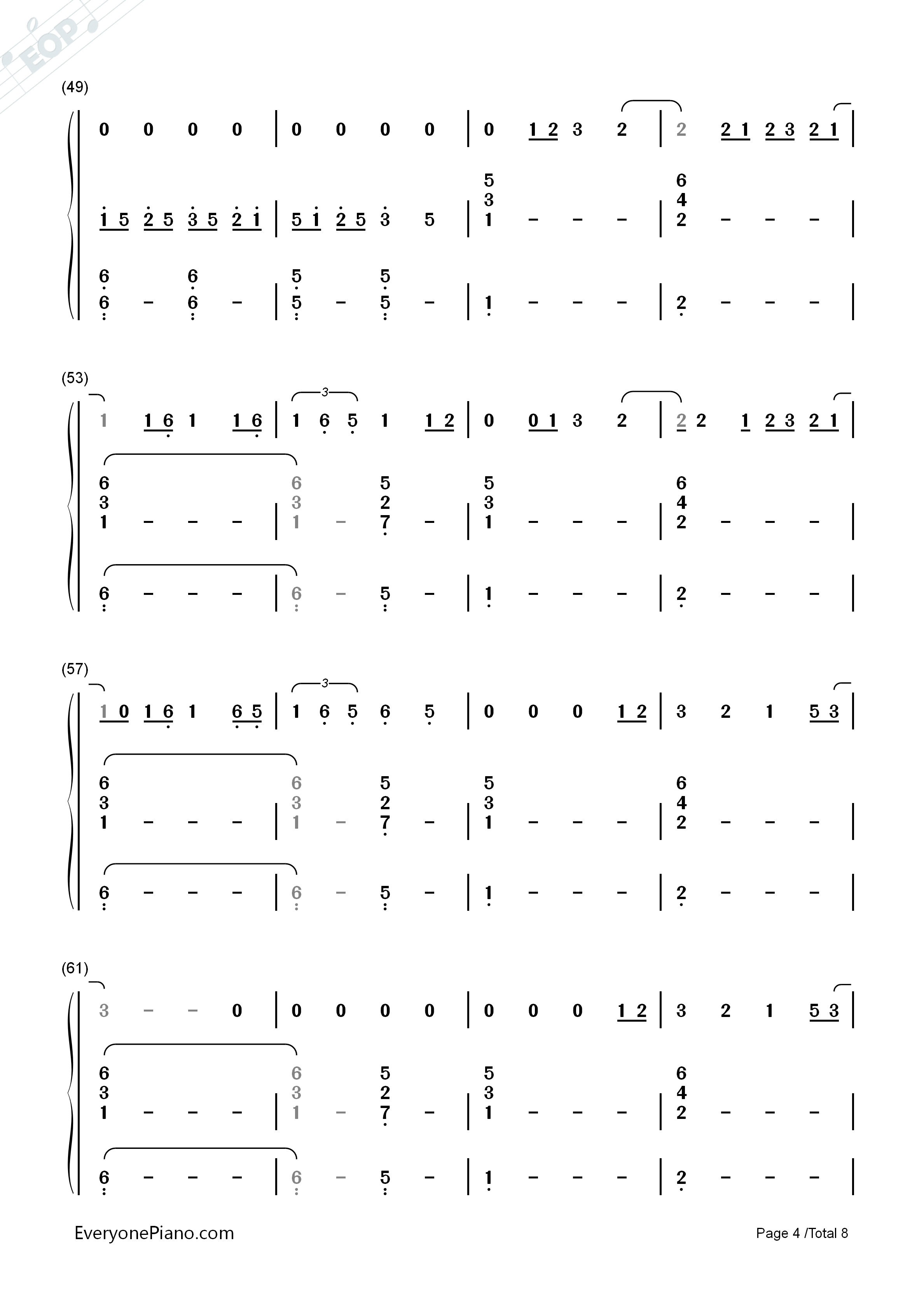 This_Is_Gospel钢琴简谱_Panic!_at_the_Disco演唱