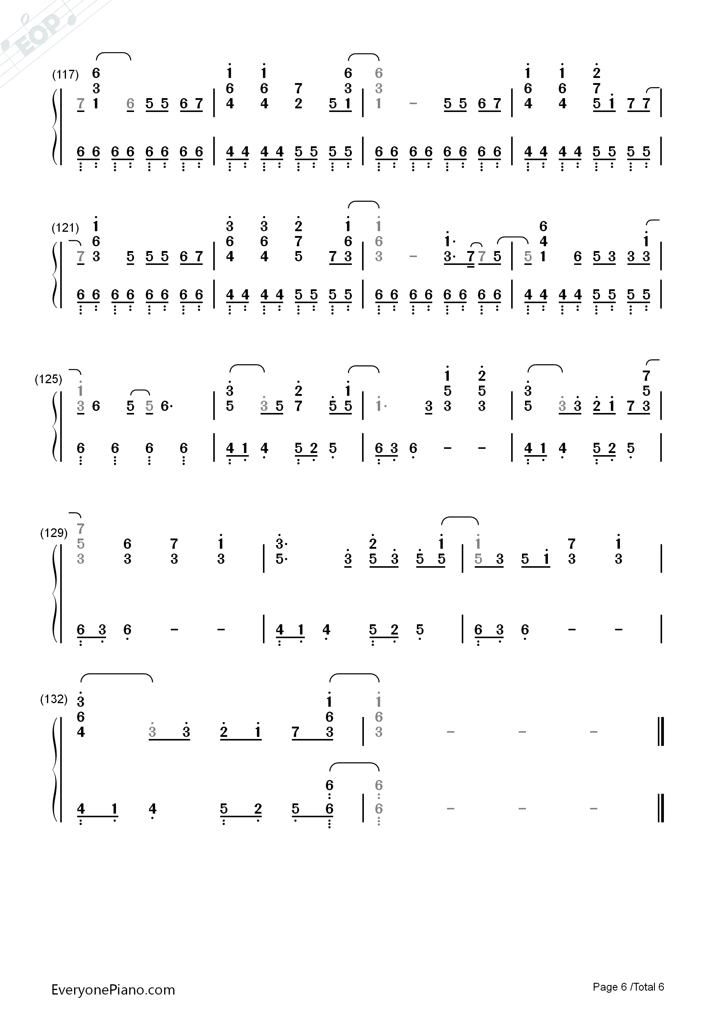 Haru_Haru钢琴简谱_Big_Bang演唱