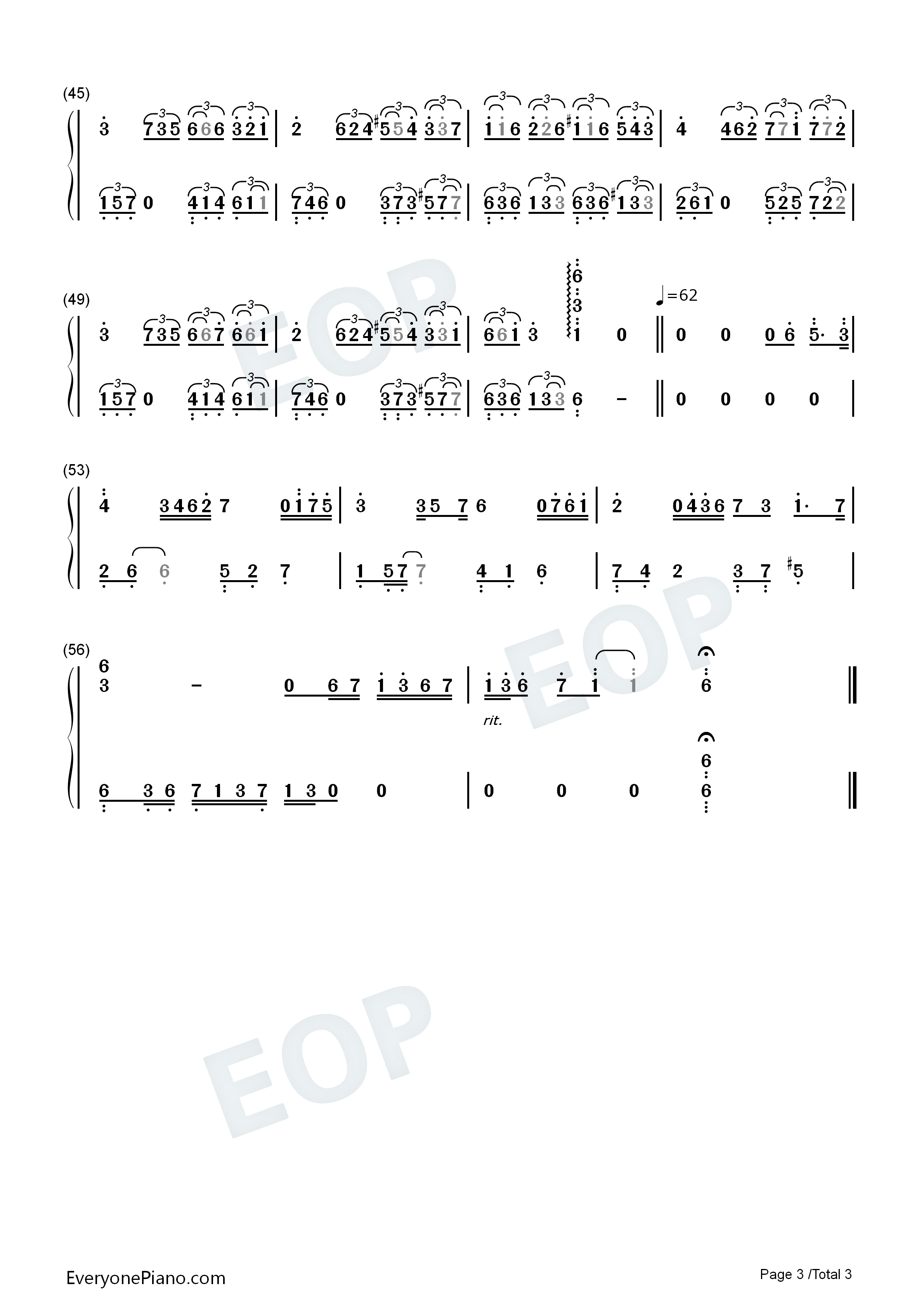 隐形的思念钢琴简谱_石进演唱