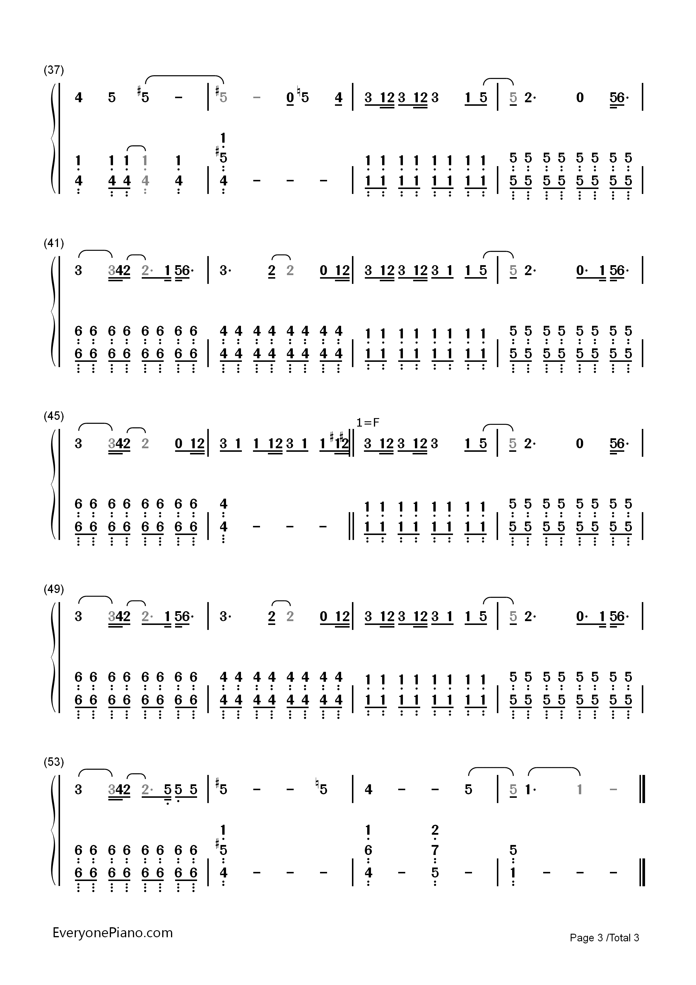 How_Far_I'll_Go钢琴简谱_Alessia_Cara演唱