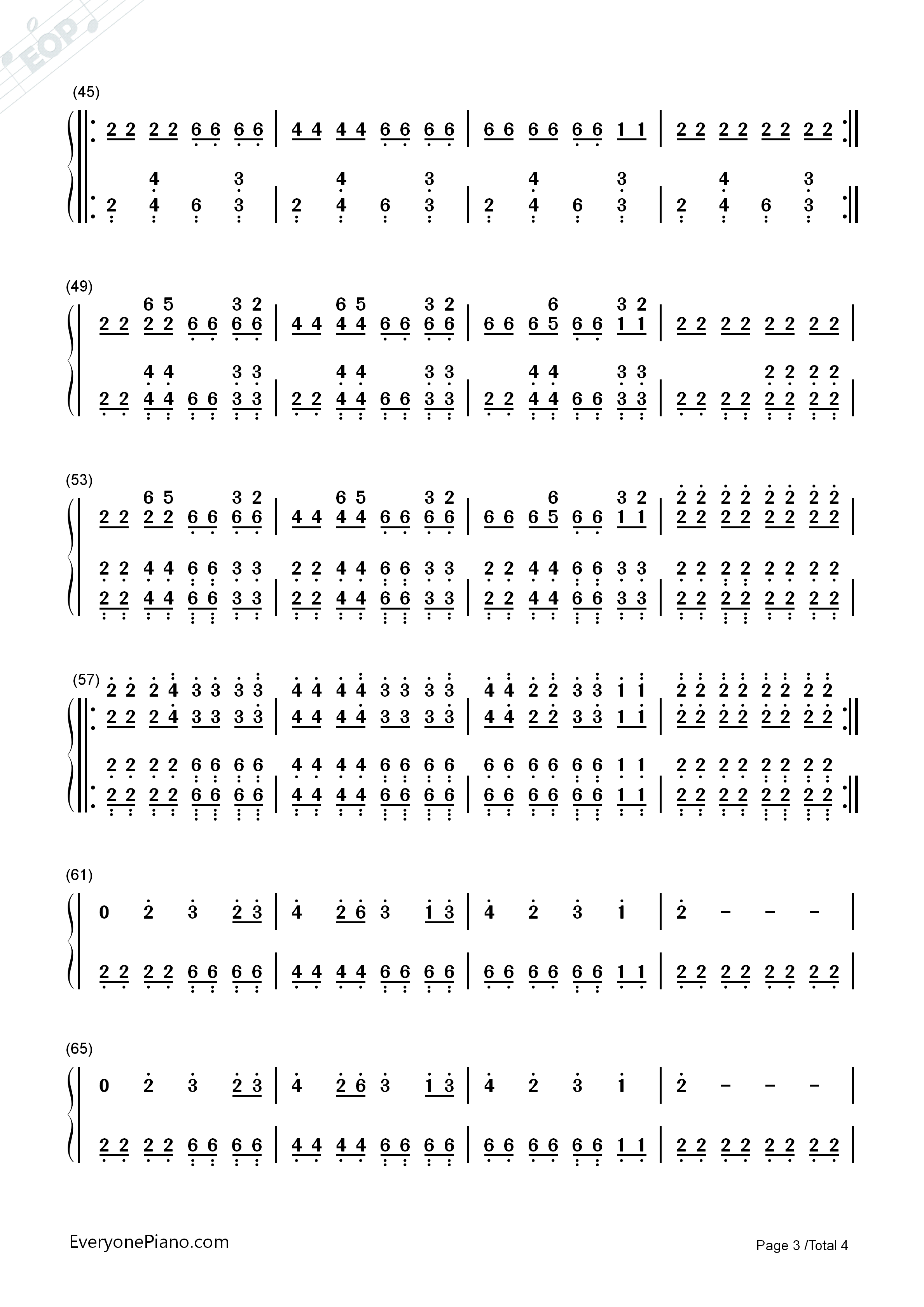 Nie_Gefragt钢琴简谱_Nachtblut演唱