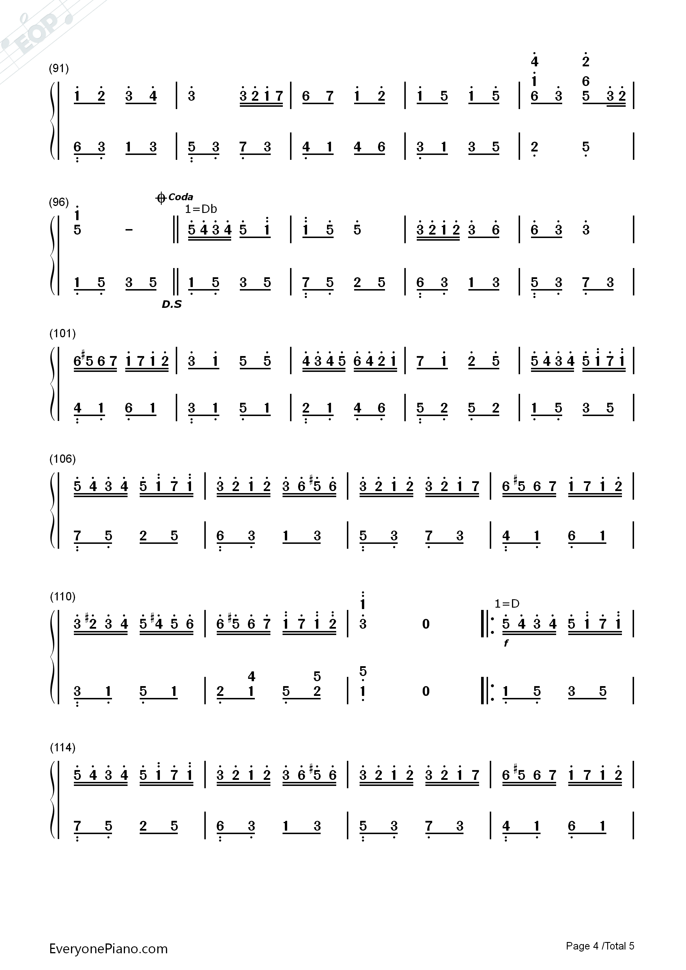 相约卡农钢琴简谱_林隆璇演唱