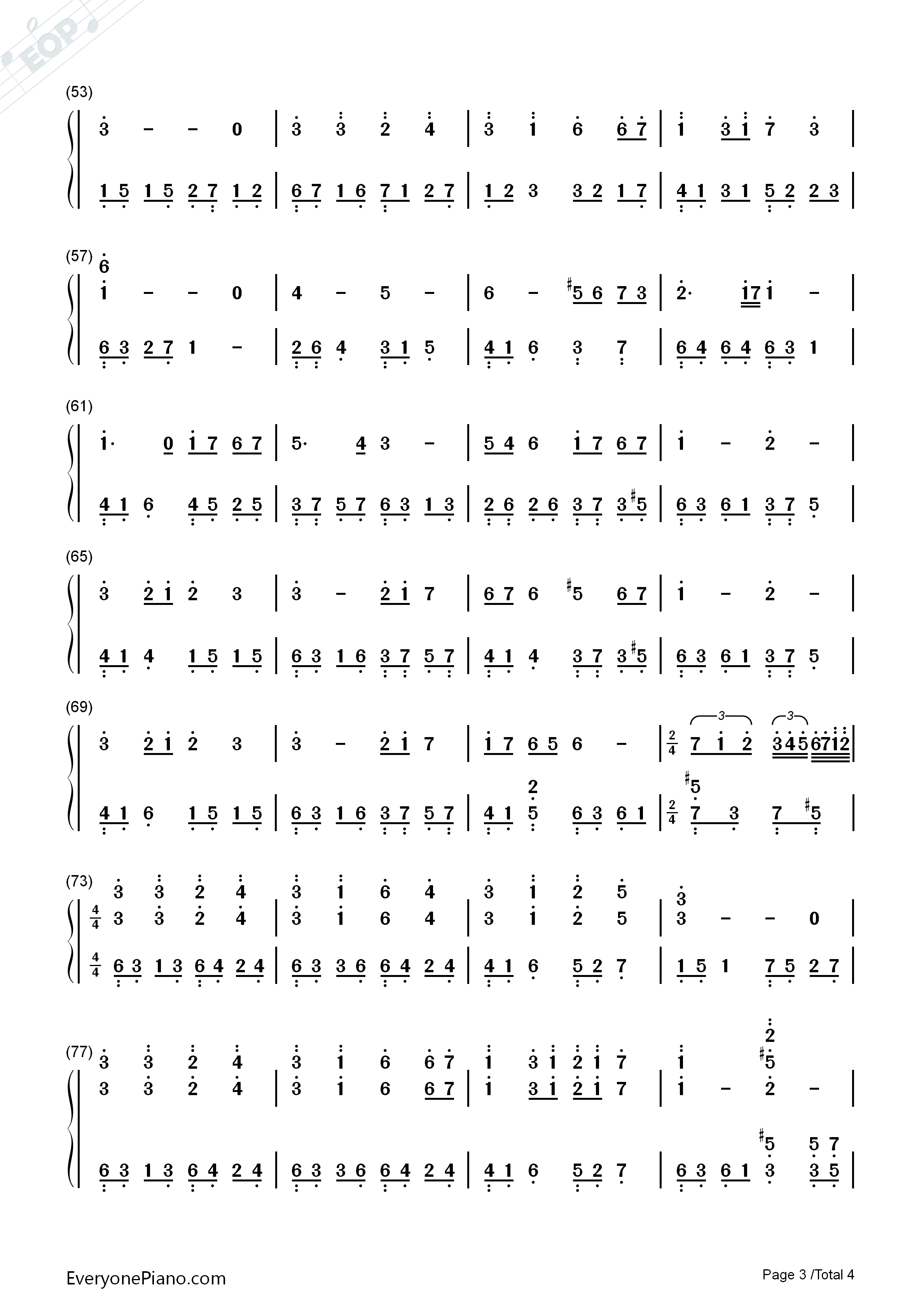 Crossing_Over钢琴简谱_神思者演唱