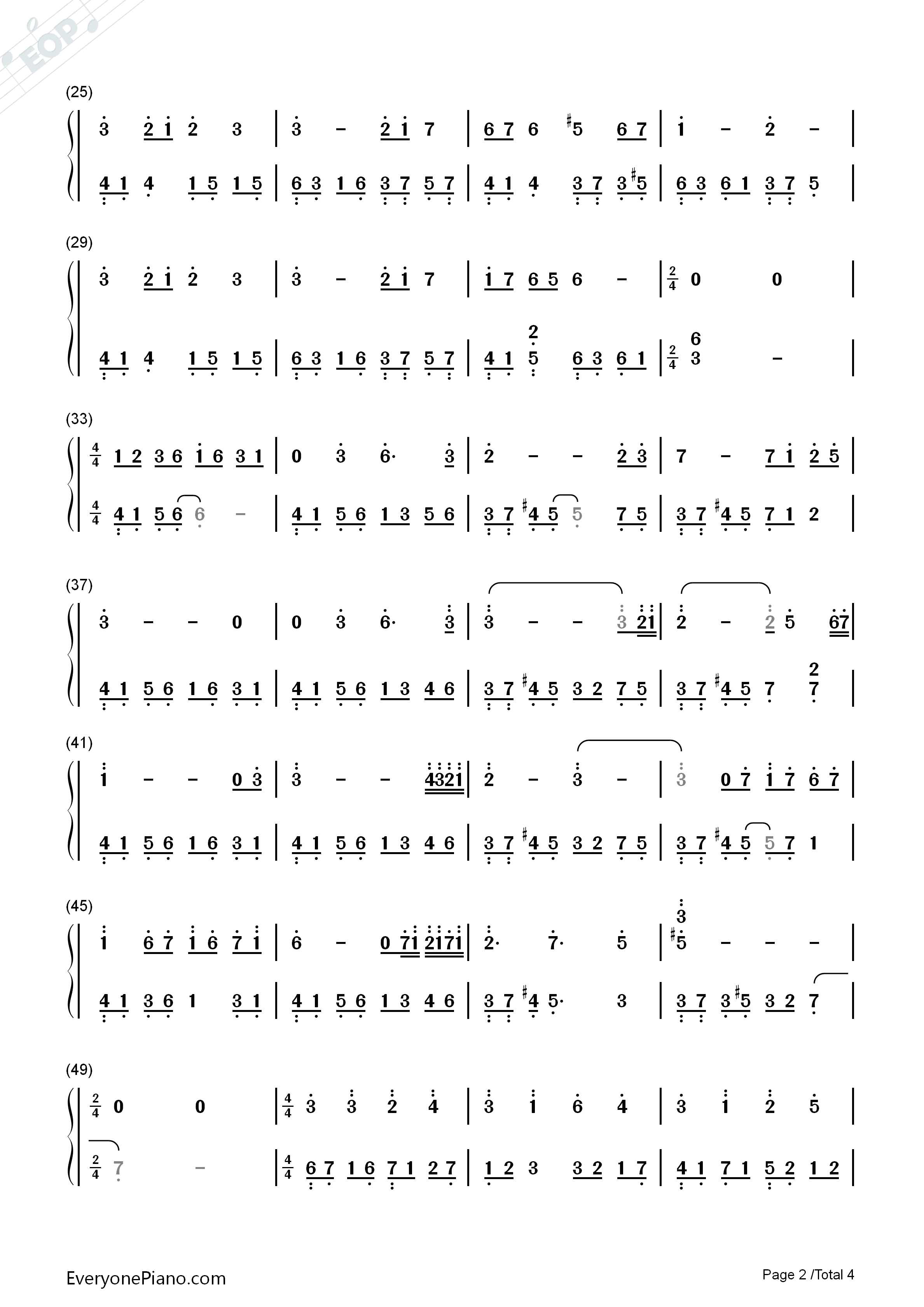 Crossing_Over钢琴简谱_神思者演唱