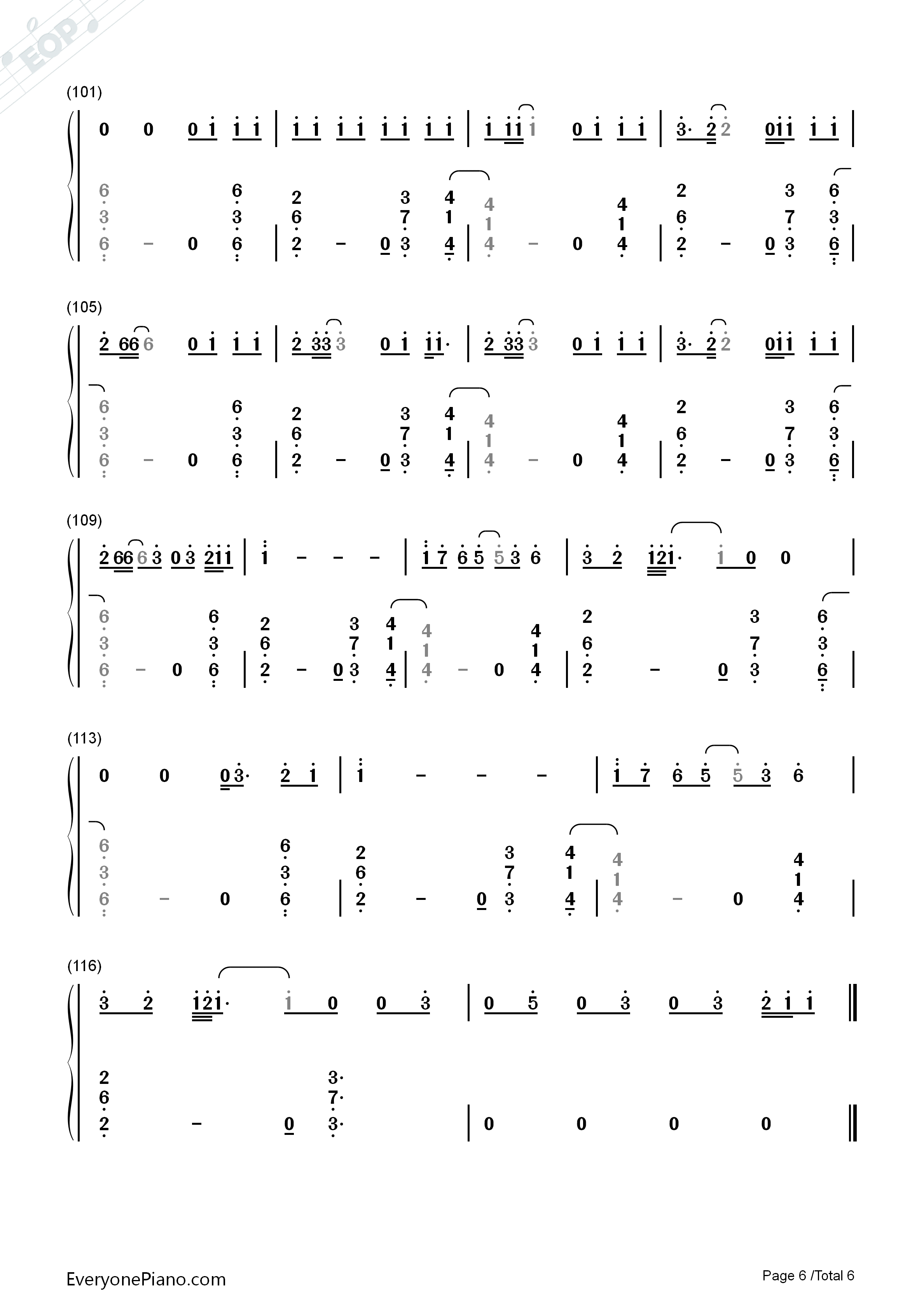 Time_of_Our_Lives钢琴简谱_Pitbull演唱