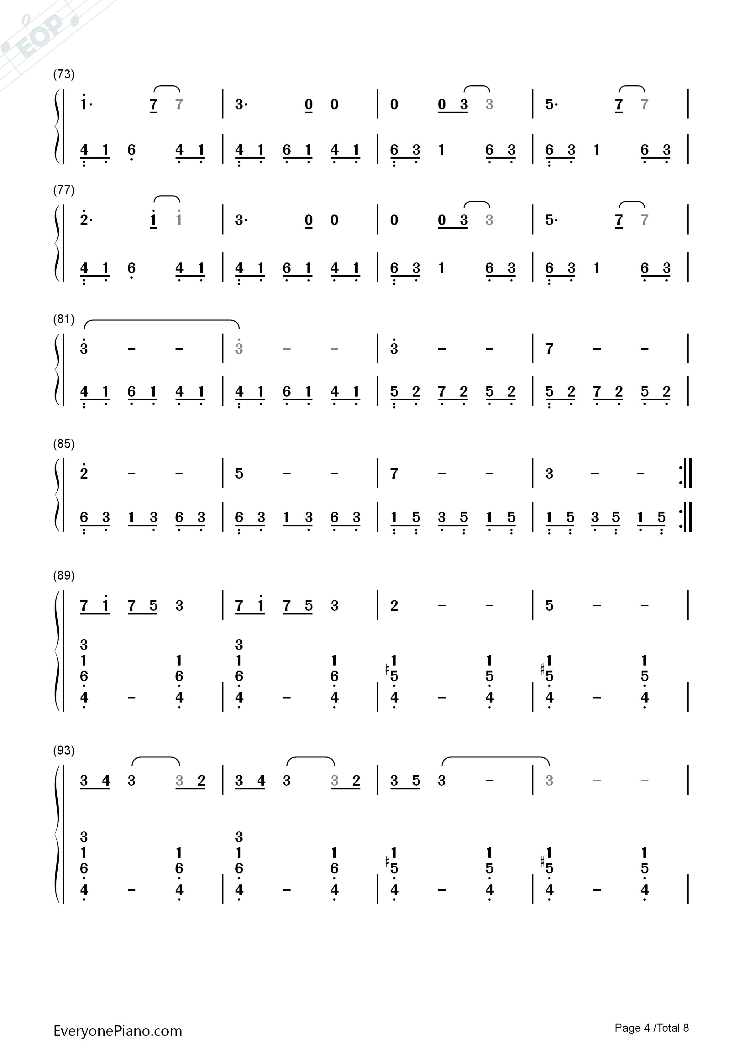 Did_I_Make_The_Most_of_Loving_You钢琴简谱_John_Lunn演唱