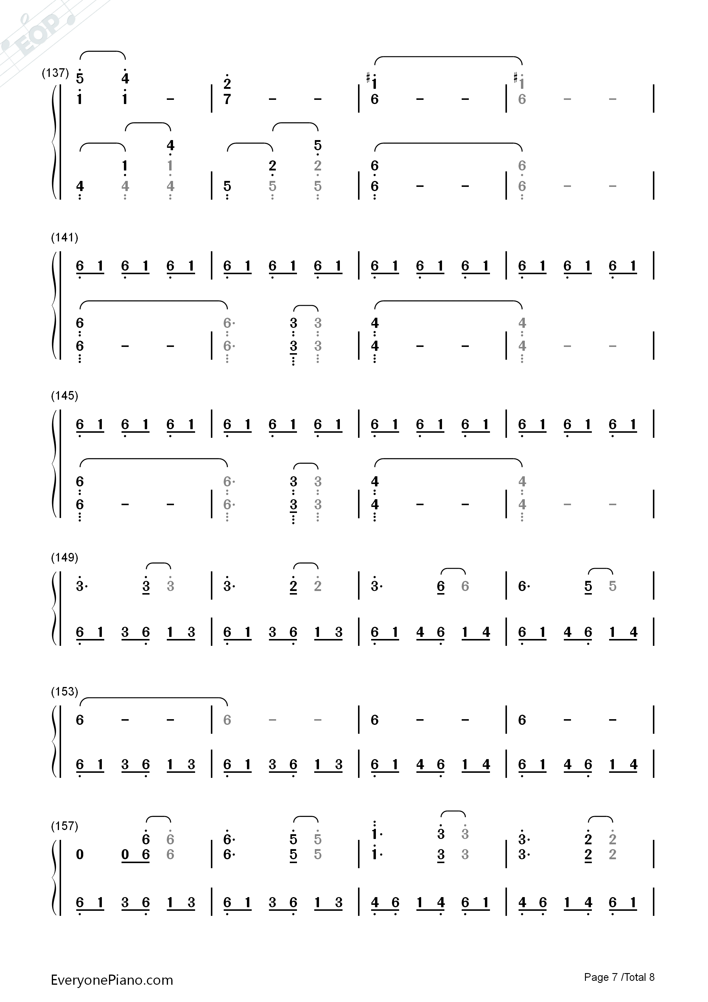 Did_I_Make_The_Most_of_Loving_You钢琴简谱_John_Lunn演唱