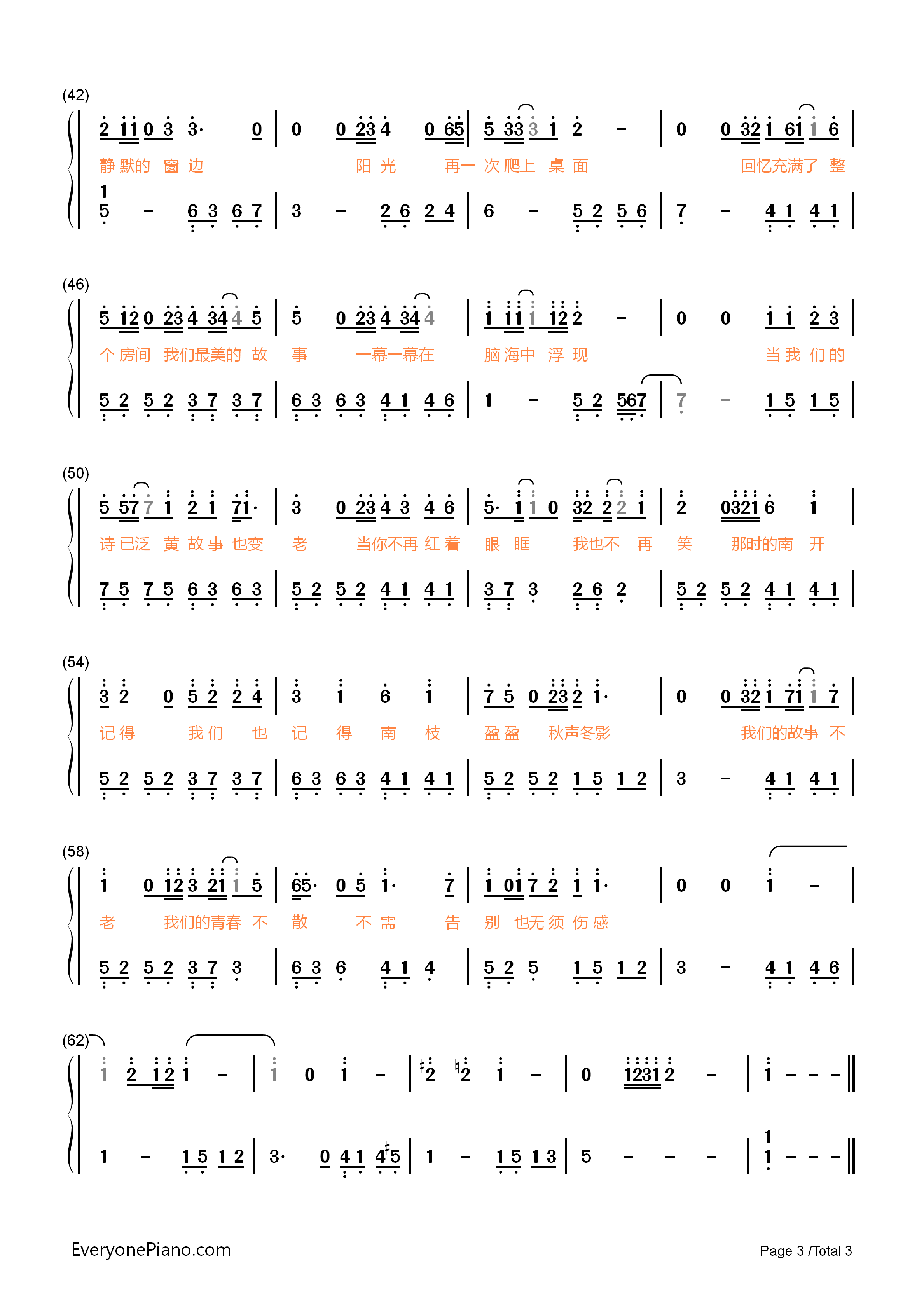 最美的时光钢琴简谱_王源演唱