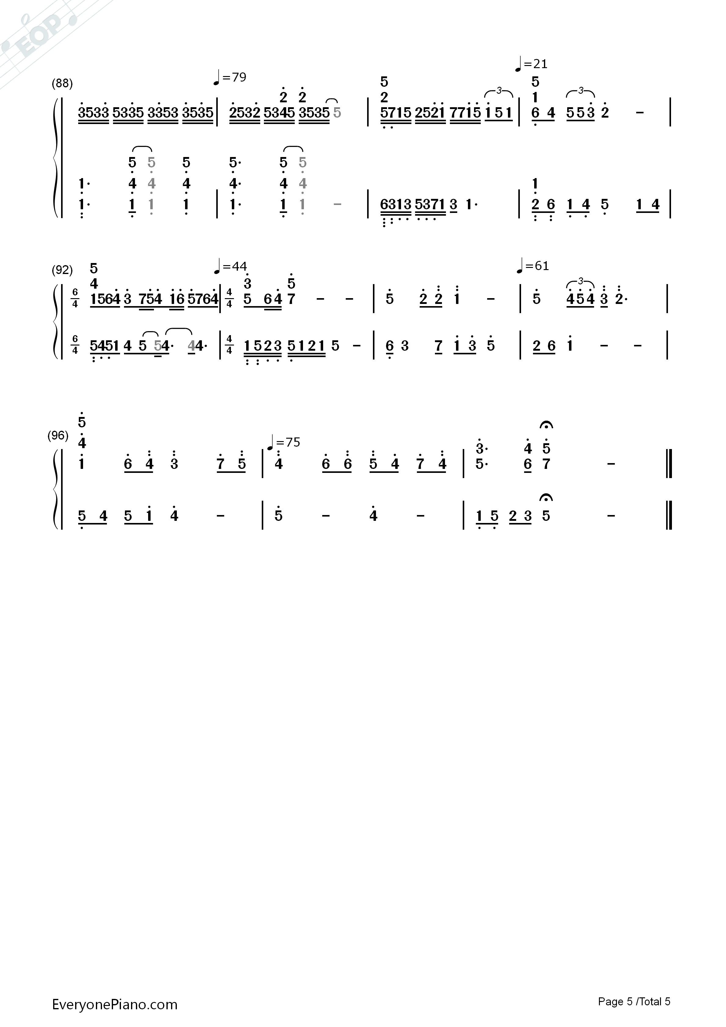 The_Sunbeams..._They_Scatter钢琴简谱_Yiruma演唱