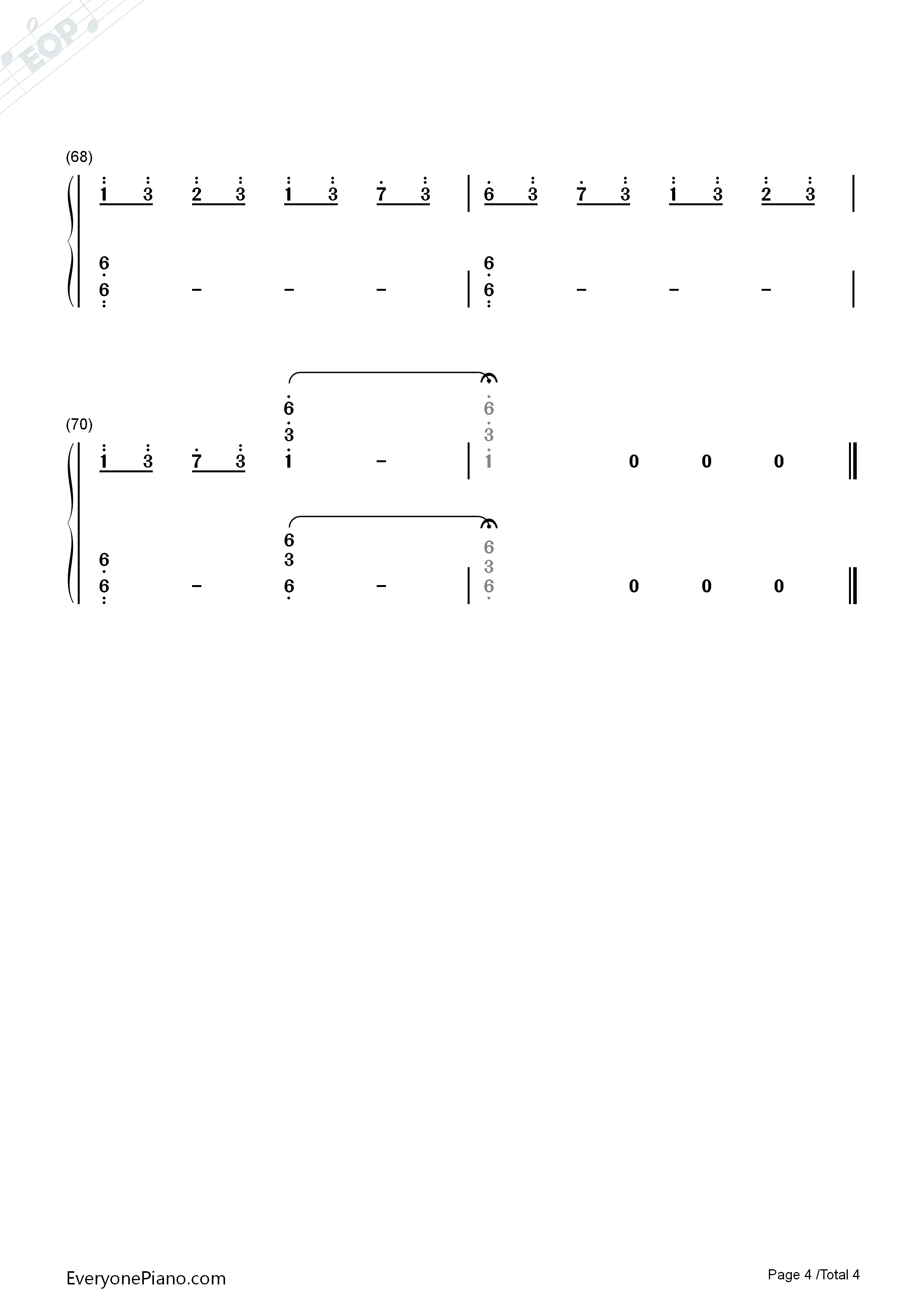 海王星钢琴简谱_班得瑞演唱