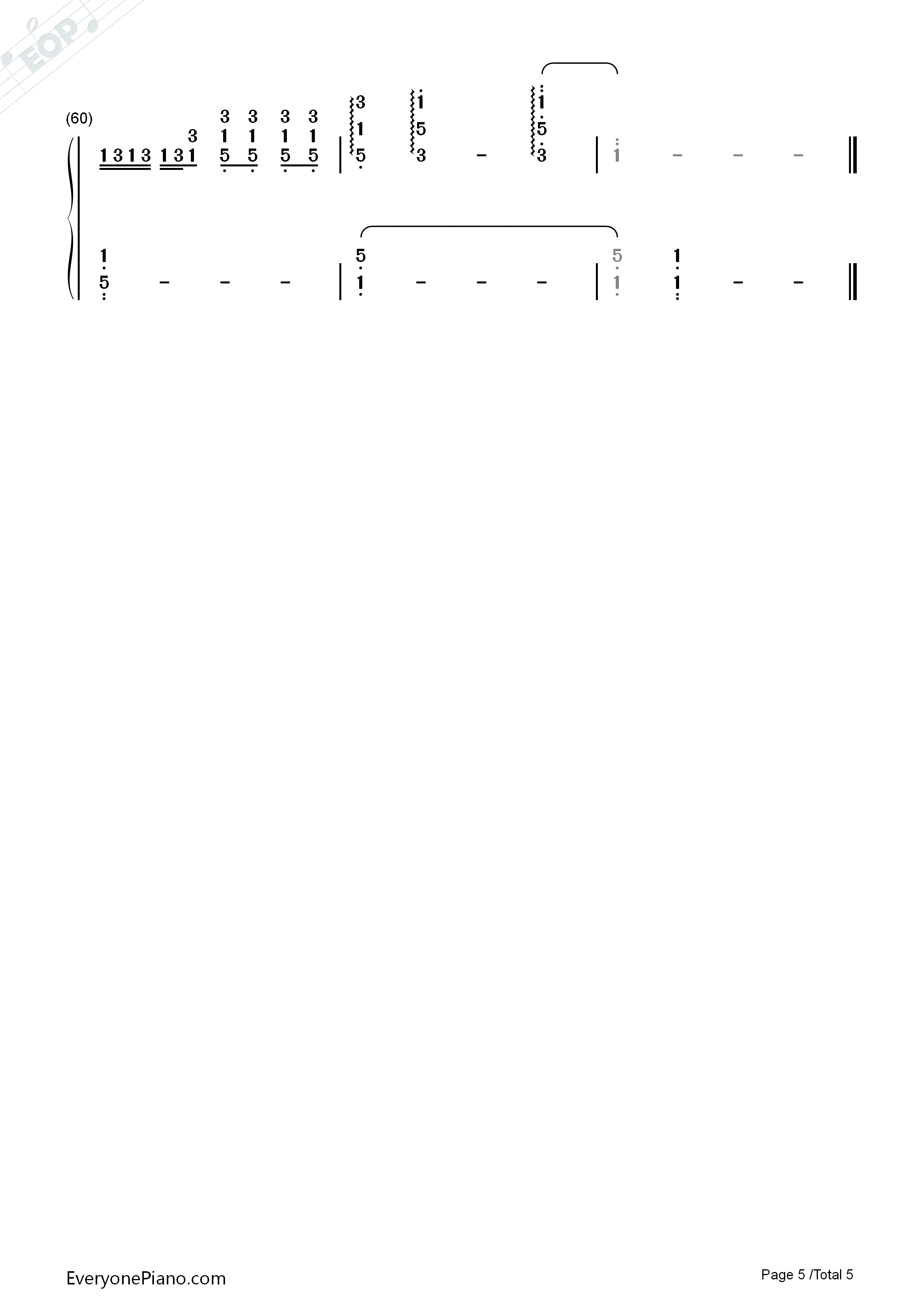 在,也不见钢琴简谱_孙燕姿演唱