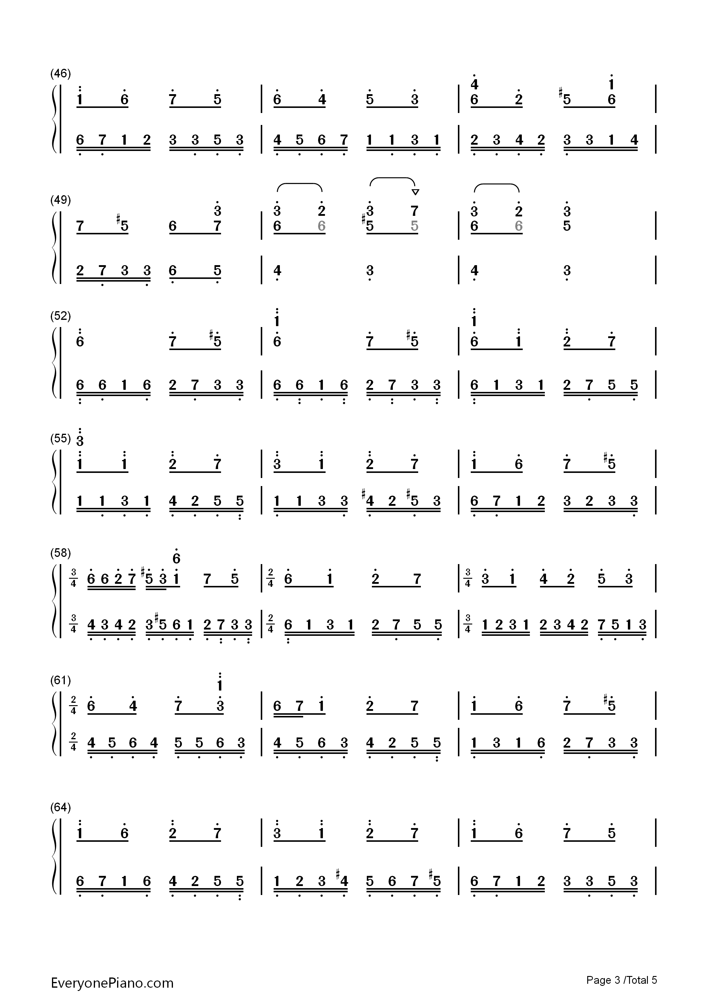 圣诞协奏曲钢琴简谱_理查德克莱德曼演唱