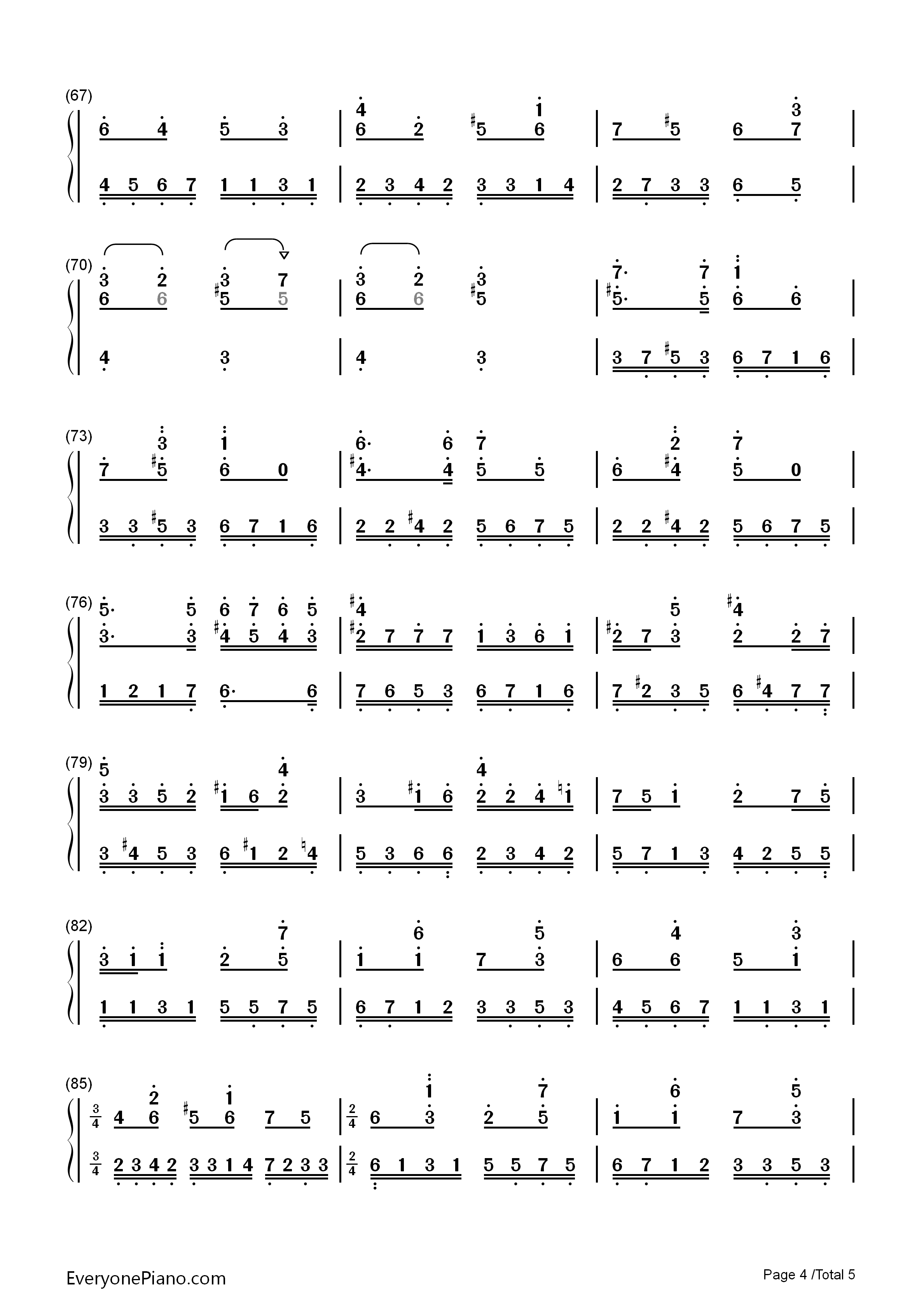 圣诞协奏曲钢琴简谱_理查德克莱德曼演唱