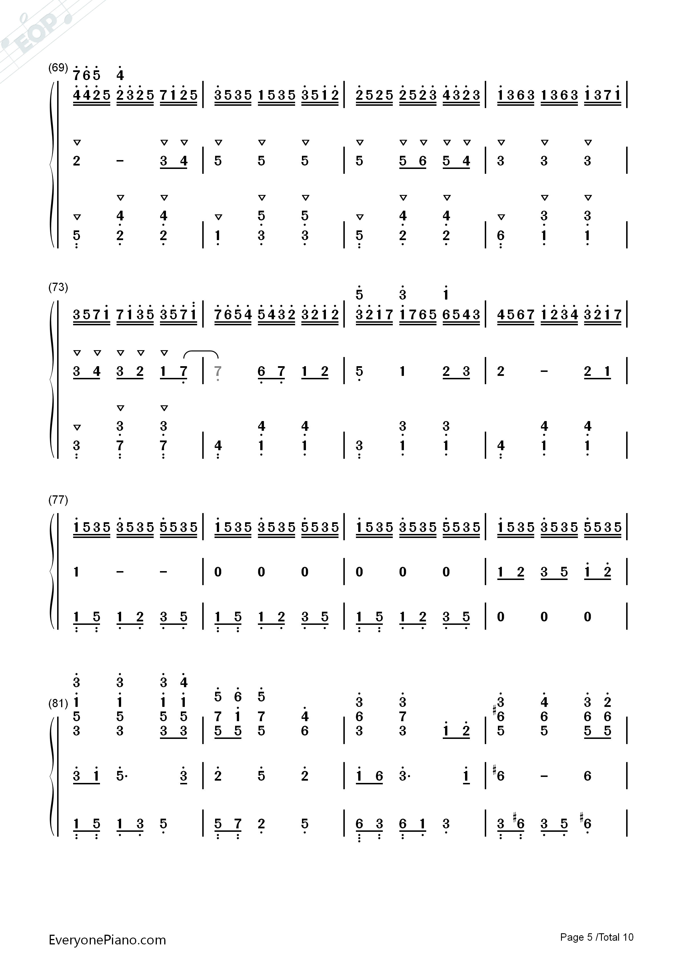千与千寻和卡农合奏钢琴简谱_久石让_宫崎骏演唱