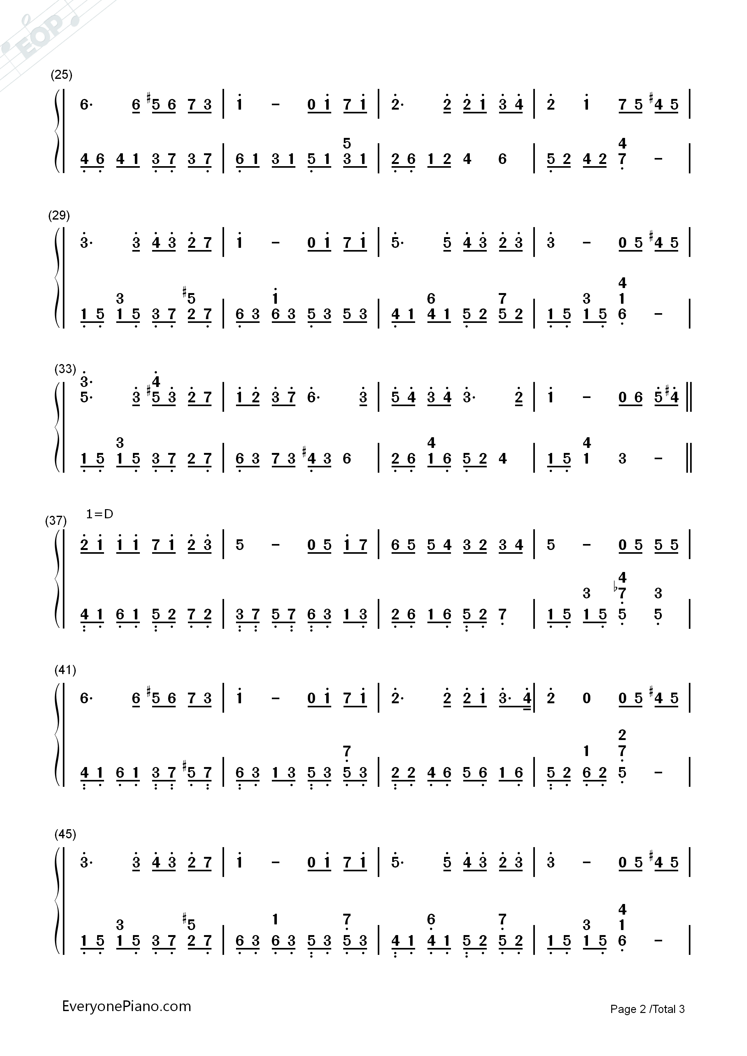 彩虹钢琴简谱_周杰伦演唱