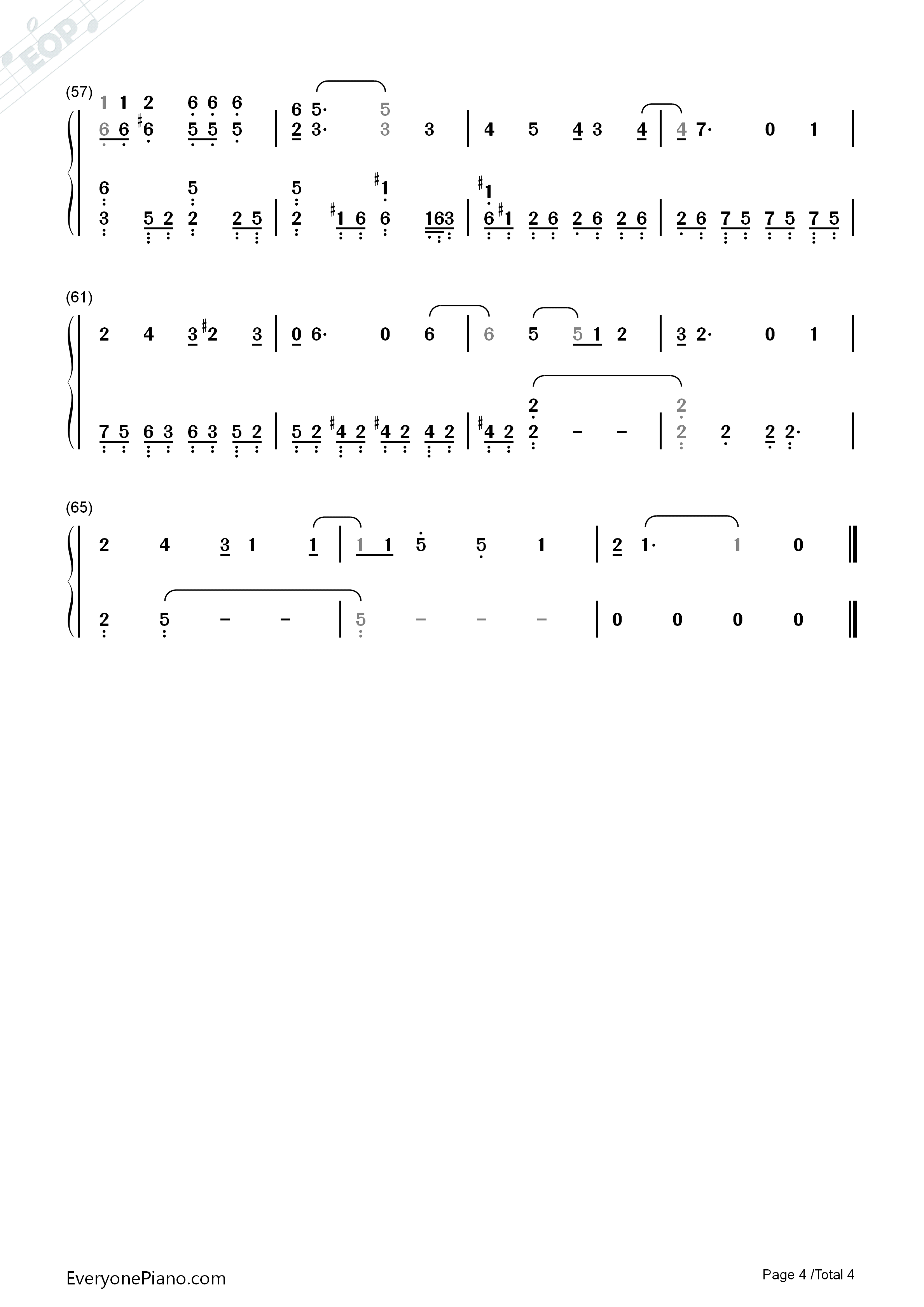 ボタン钢琴简谱_PENGUIN_RESEARCH演唱