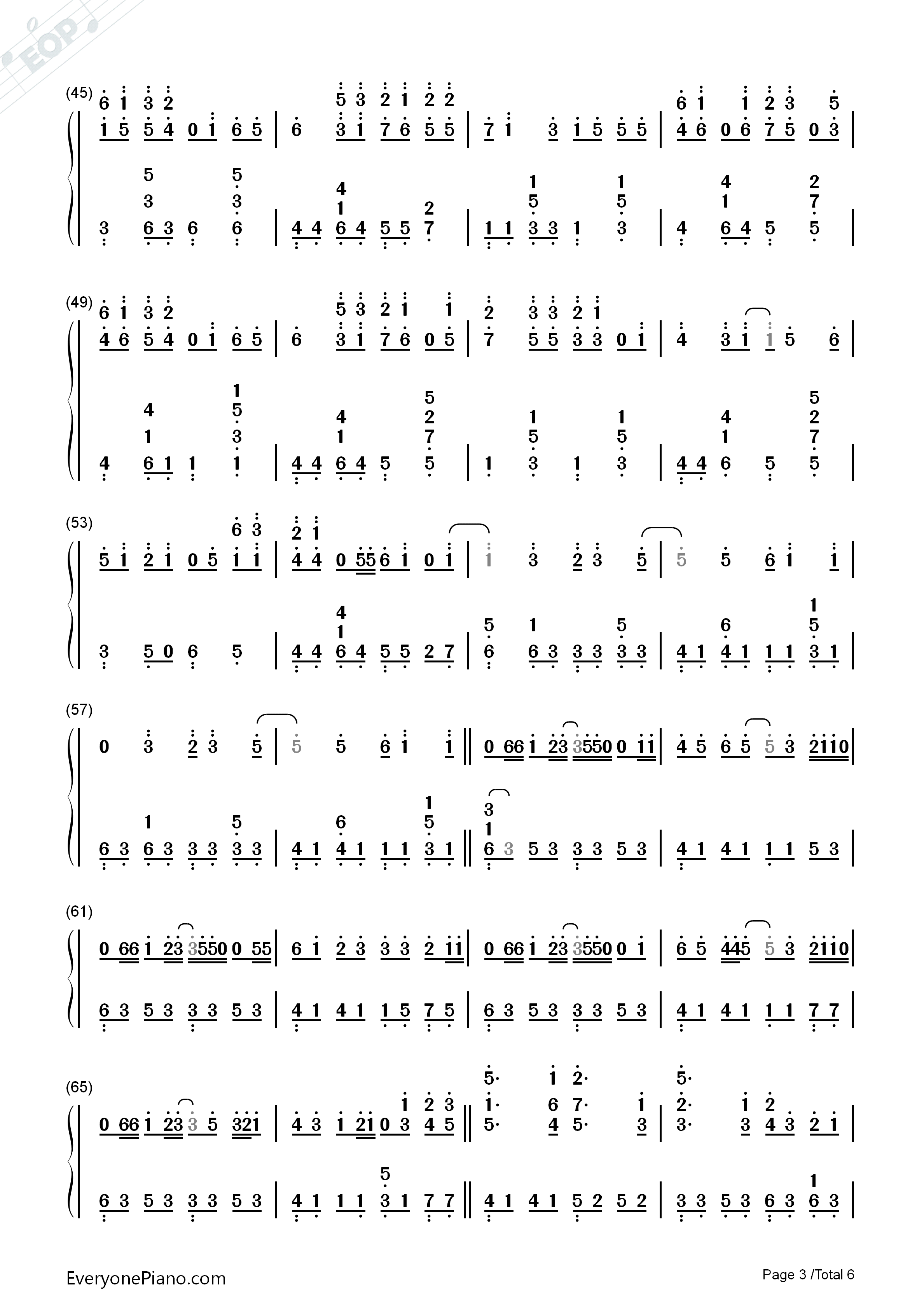 文乃的幸福理论钢琴简谱_自然の敌P演唱