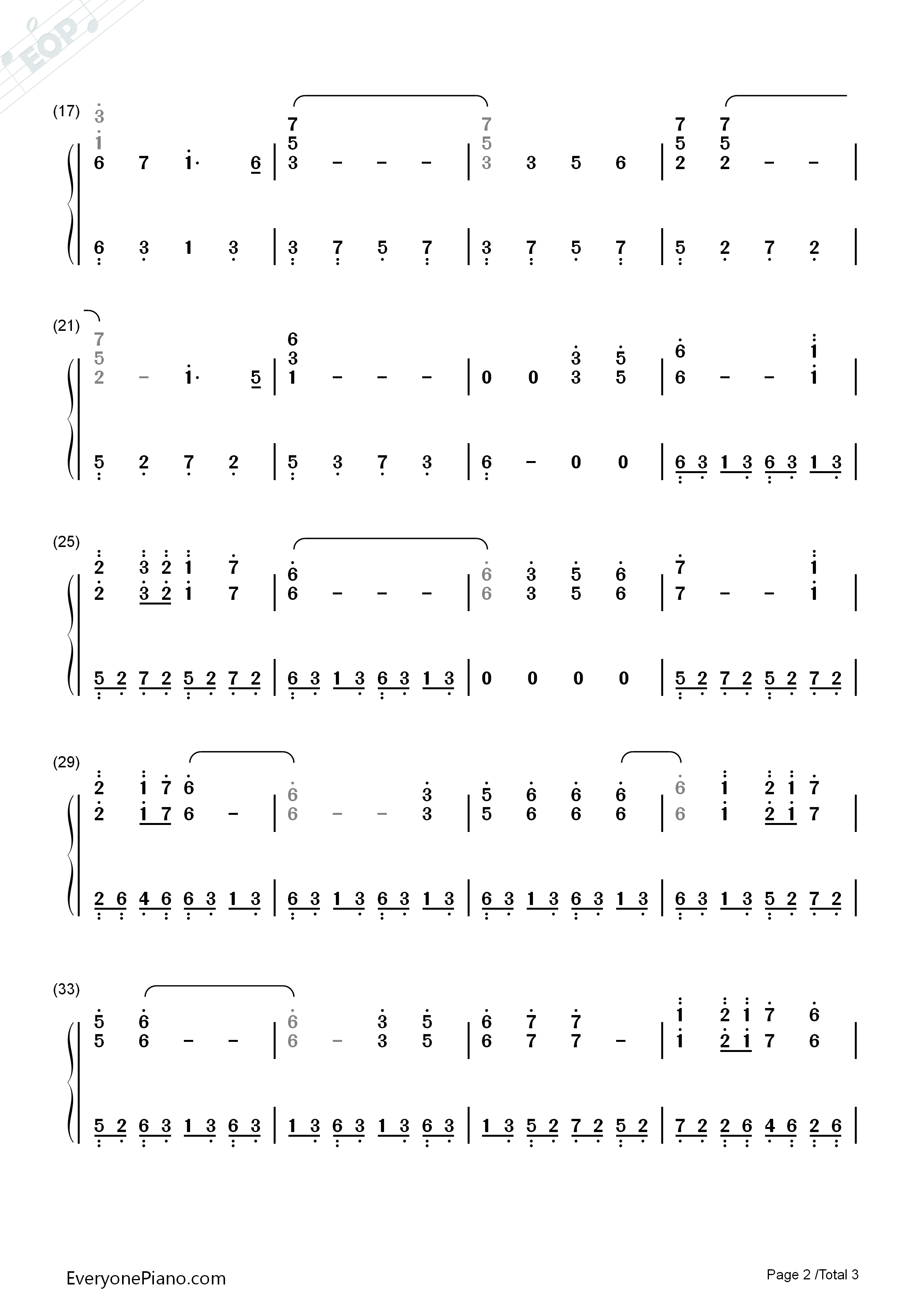 Misty_Mountains_Cold钢琴简谱_The_Hobbit演唱