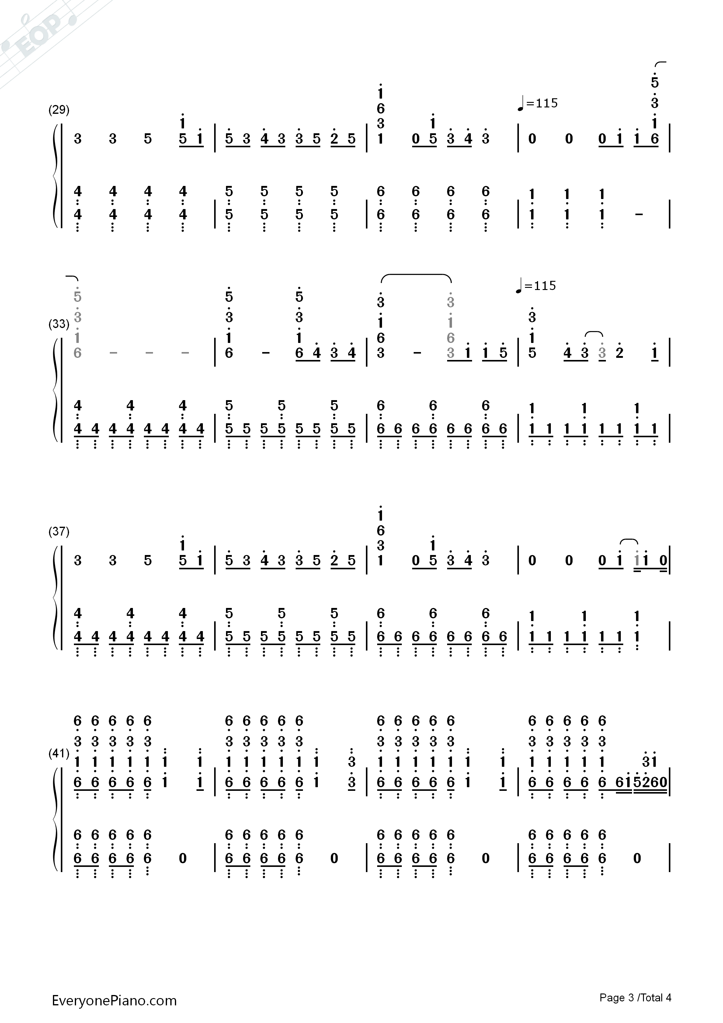 Beauty_and_a_Beat_钢琴简谱_Justin_Bieber_ft._Nicki_Minaj演唱