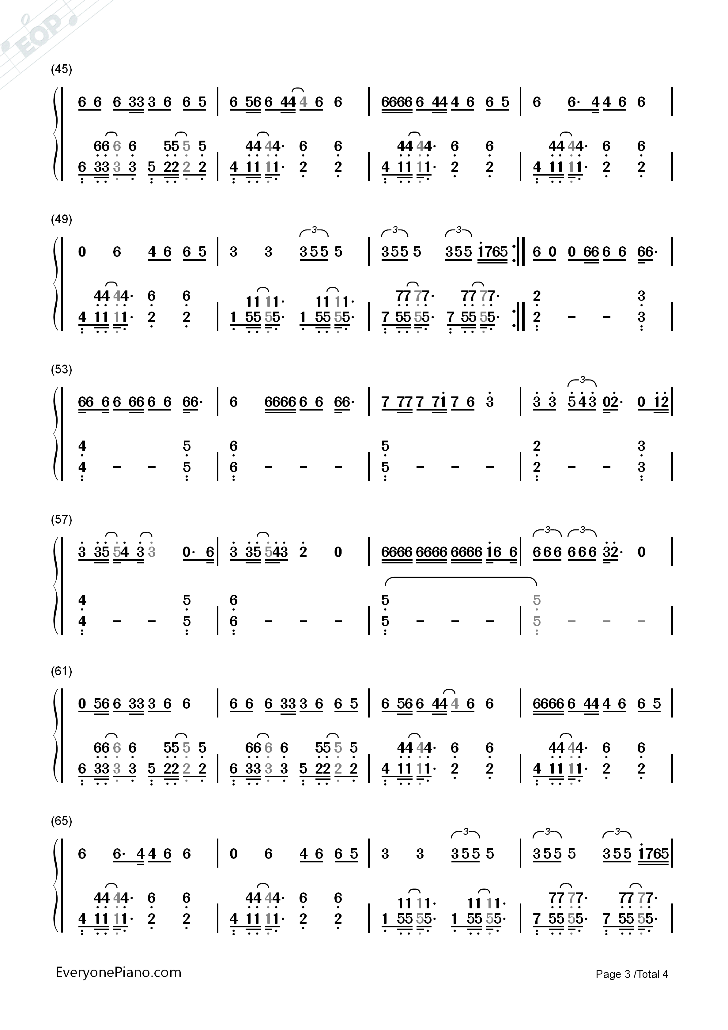 Chained_to_the_Rhythm钢琴简谱_Katy_Perry演唱