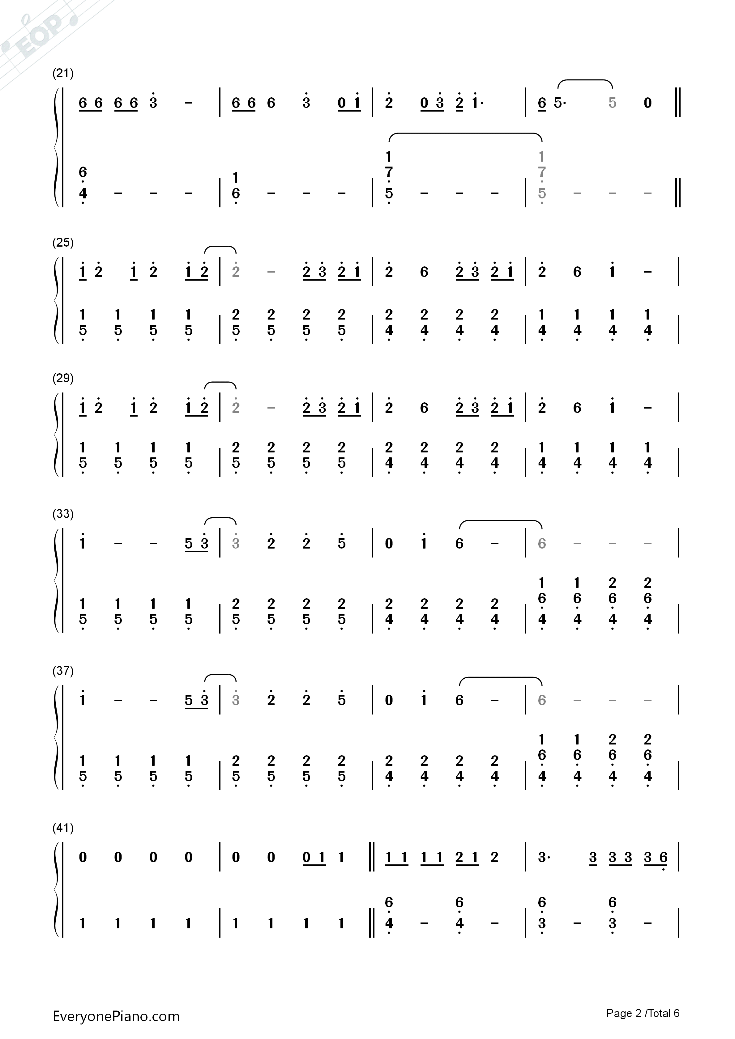 Wildest_Dreams钢琴简谱_Taylor_Swift演唱