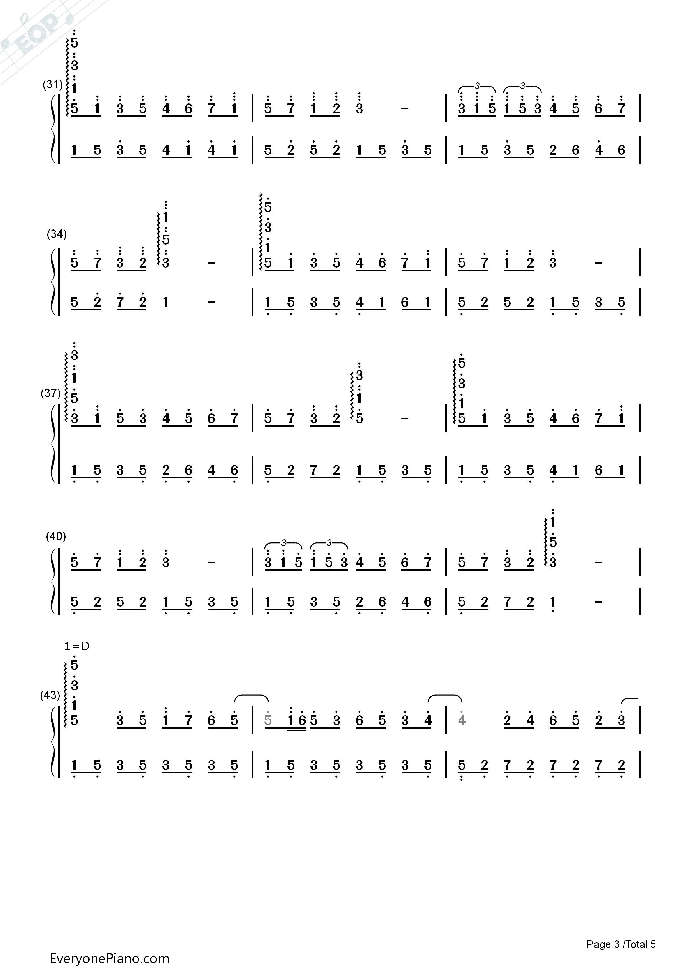 瓦妮莎的微笑钢琴简谱_理查德.克莱德曼__Richard_Clayderman演唱