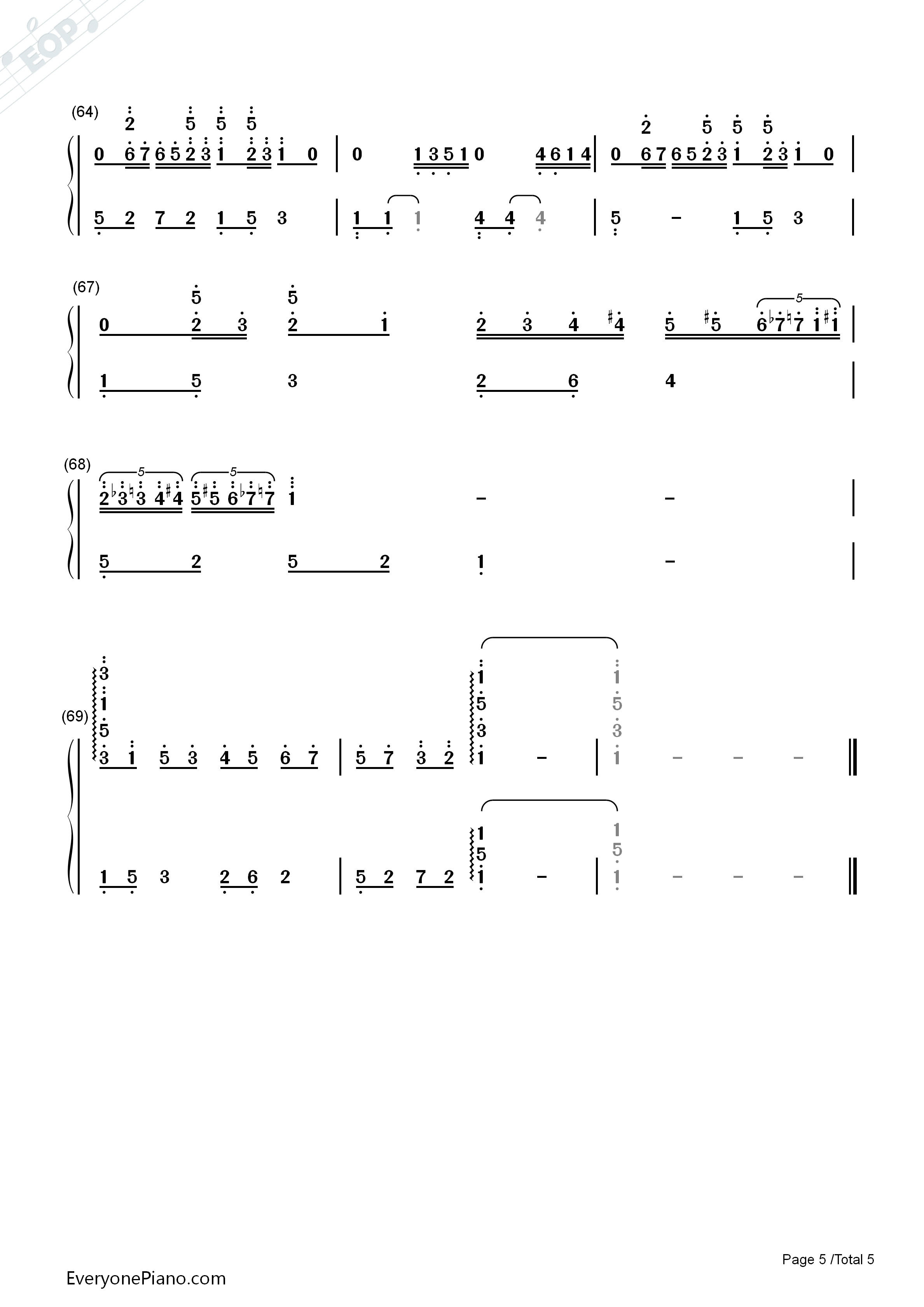 瓦妮莎的微笑钢琴简谱_理查德.克莱德曼__Richard_Clayderman演唱