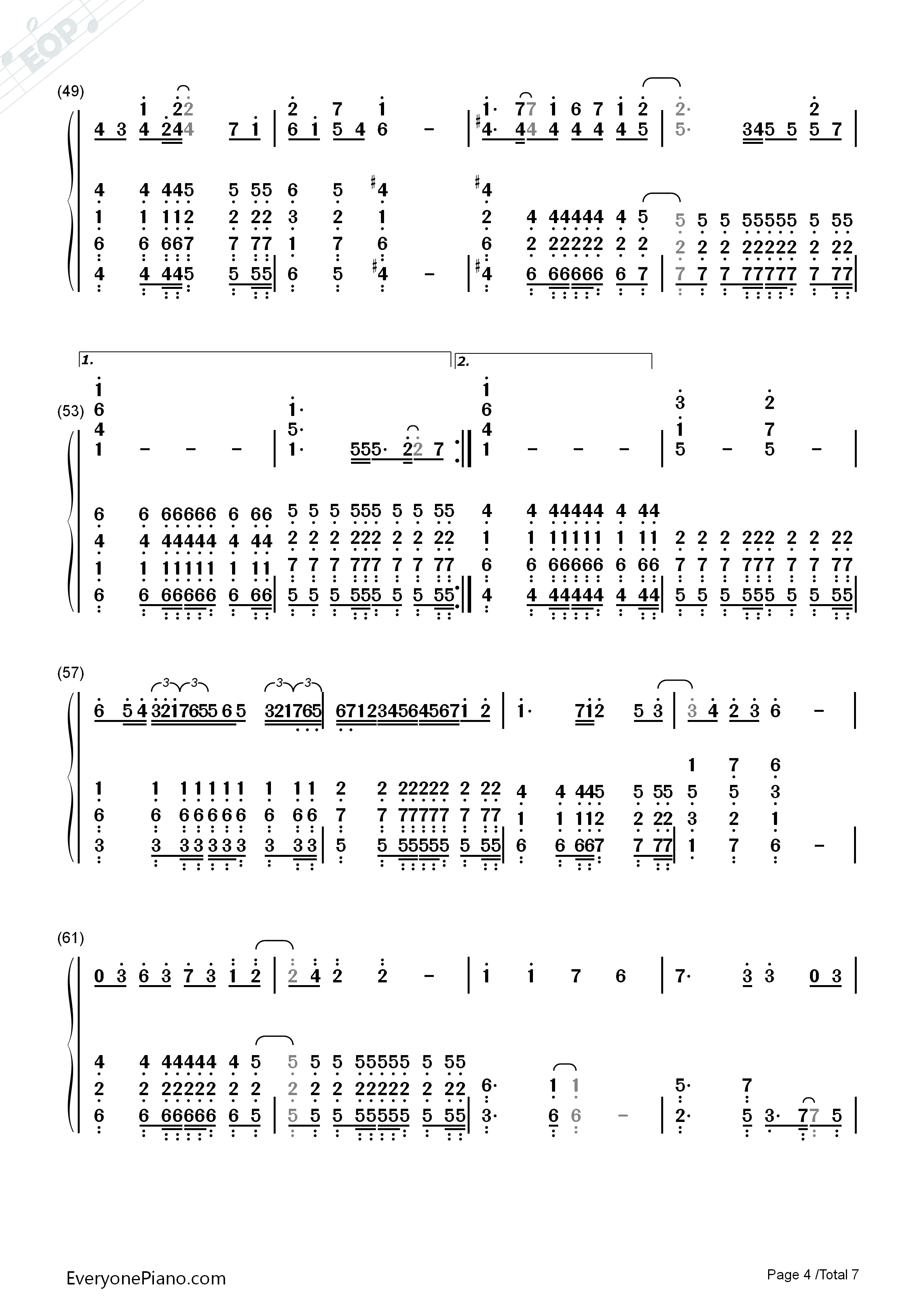 ごめんね、SUMMER钢琴简谱_SKE48演唱