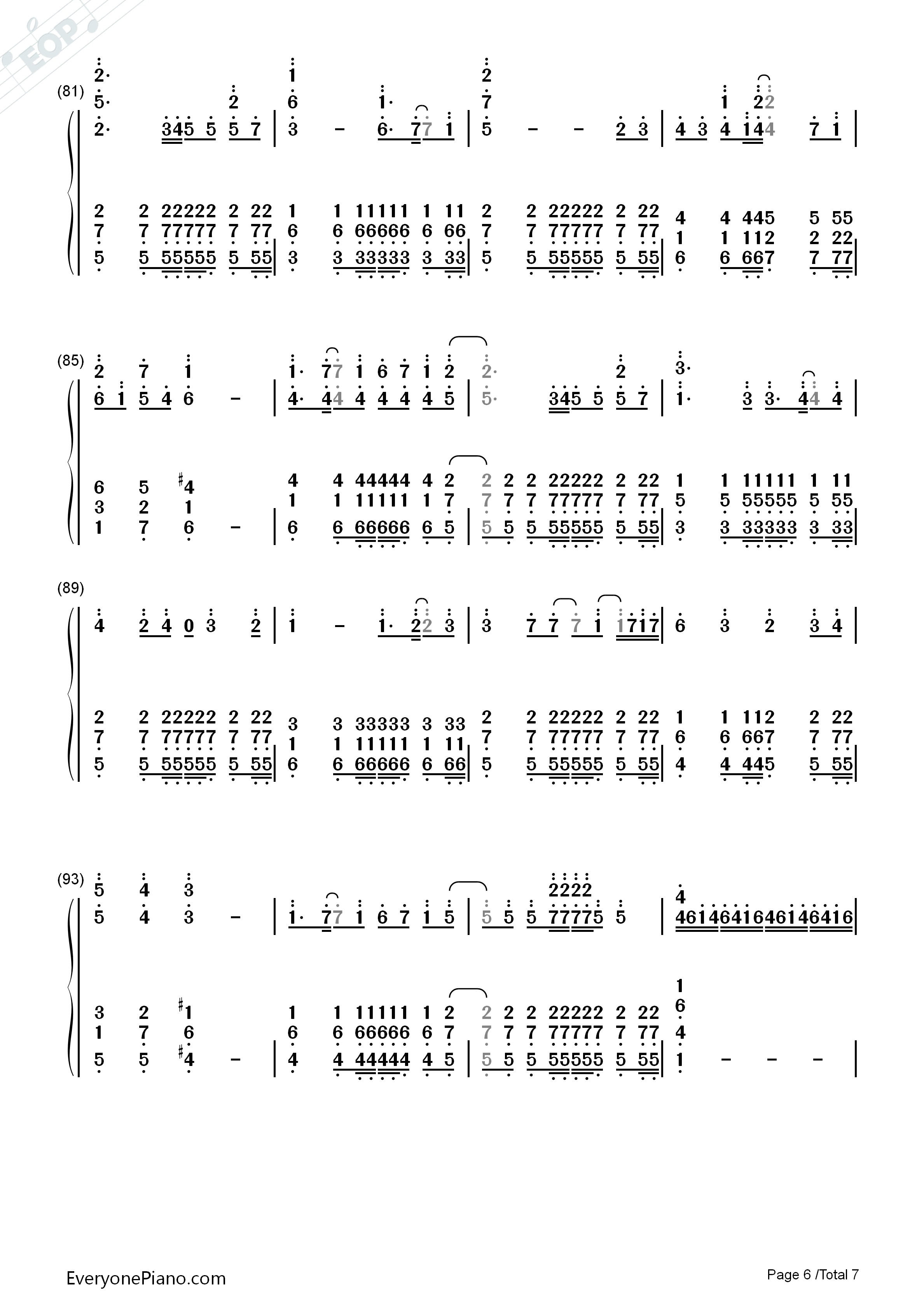 ごめんね、SUMMER钢琴简谱_SKE48演唱