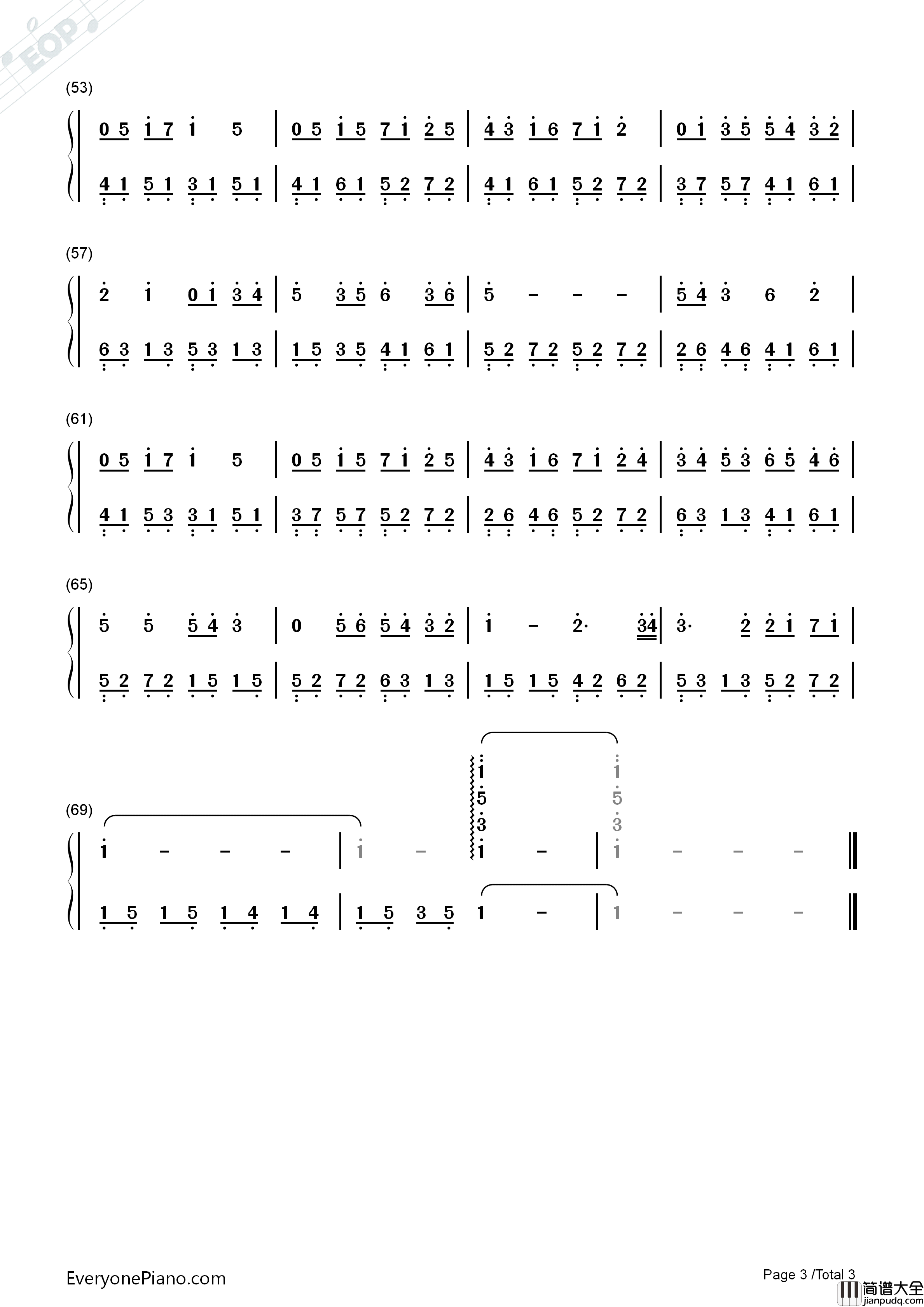 山溪Mountain_Stream钢琴简谱_班得瑞演唱